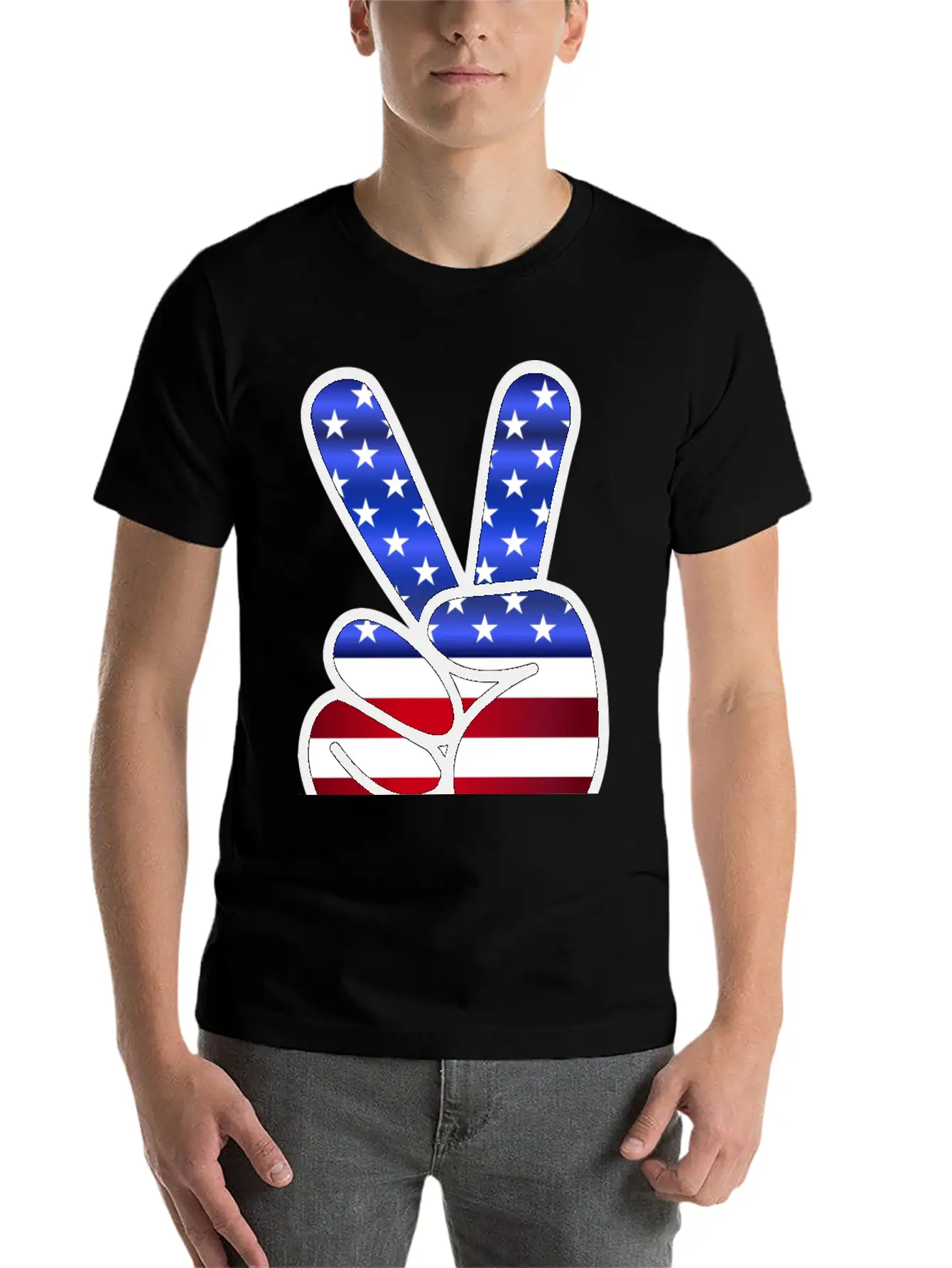 America Timeless Short Sleeve Tee – Comfy And Minimalist Design