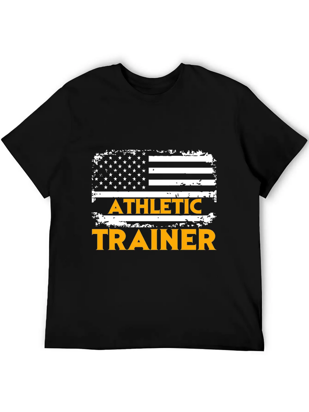 American Athlete Athletic Trainer Flag Sport Breathable Graphic T-Shirt – Perfect For Casual Days