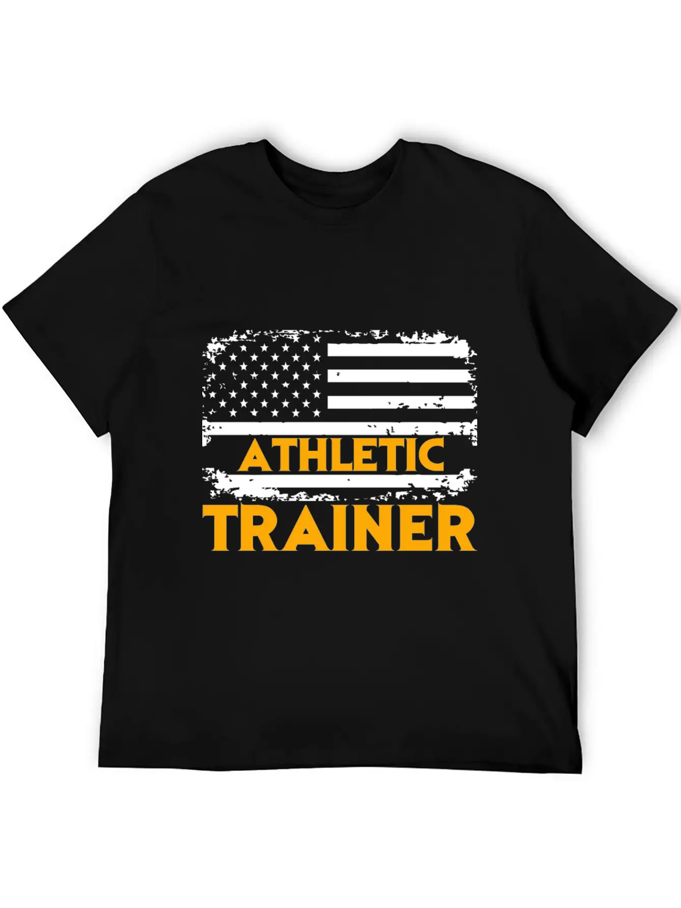 American Athlete Athletic Trainer Flag Sport Breathable Graphic T-Shirt – Perfect For Casual Days