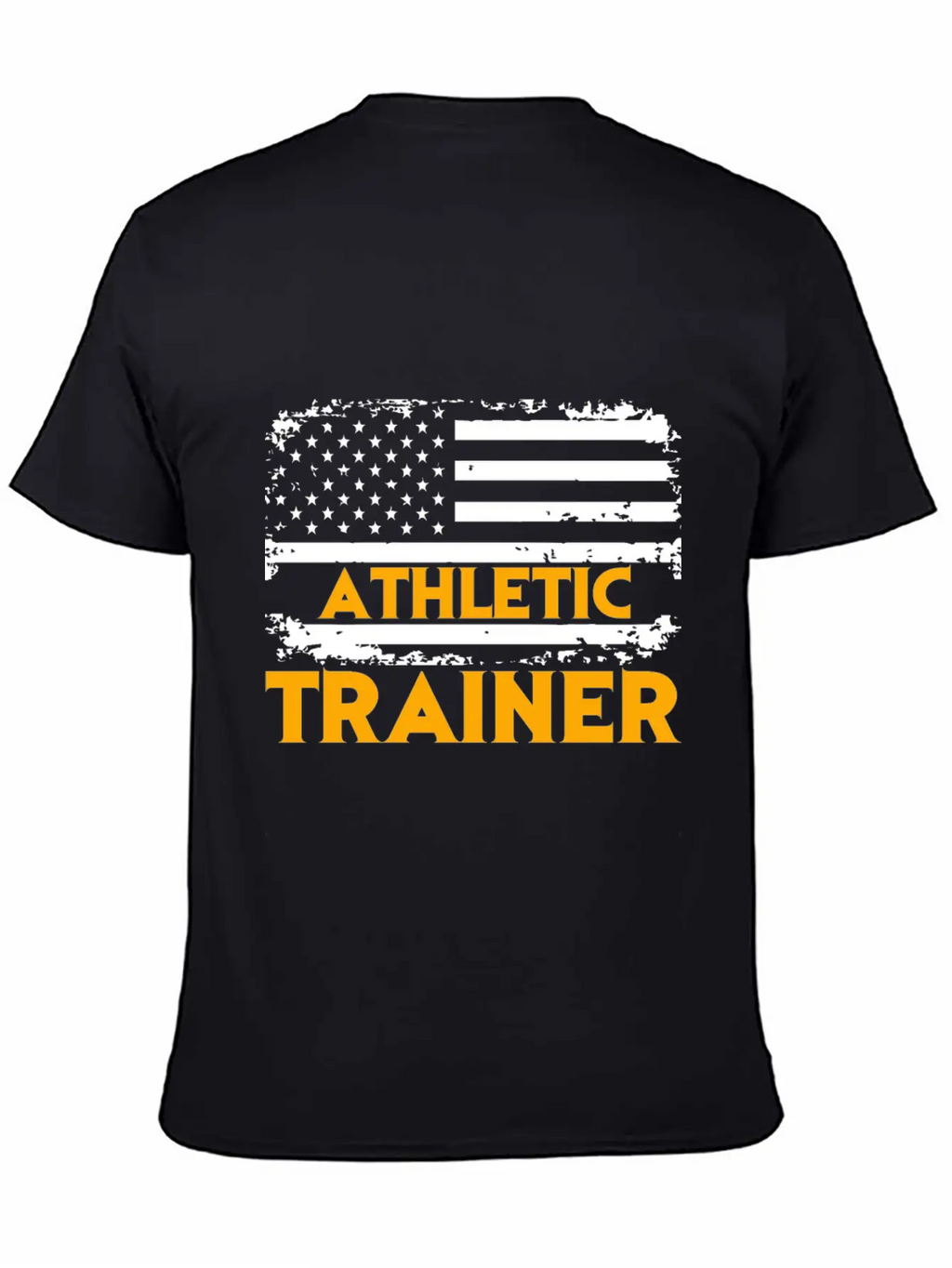 American Athlete Athletic Trainer Flag Sport Breathable Graphic T-Shirt – Perfect For Casual Days