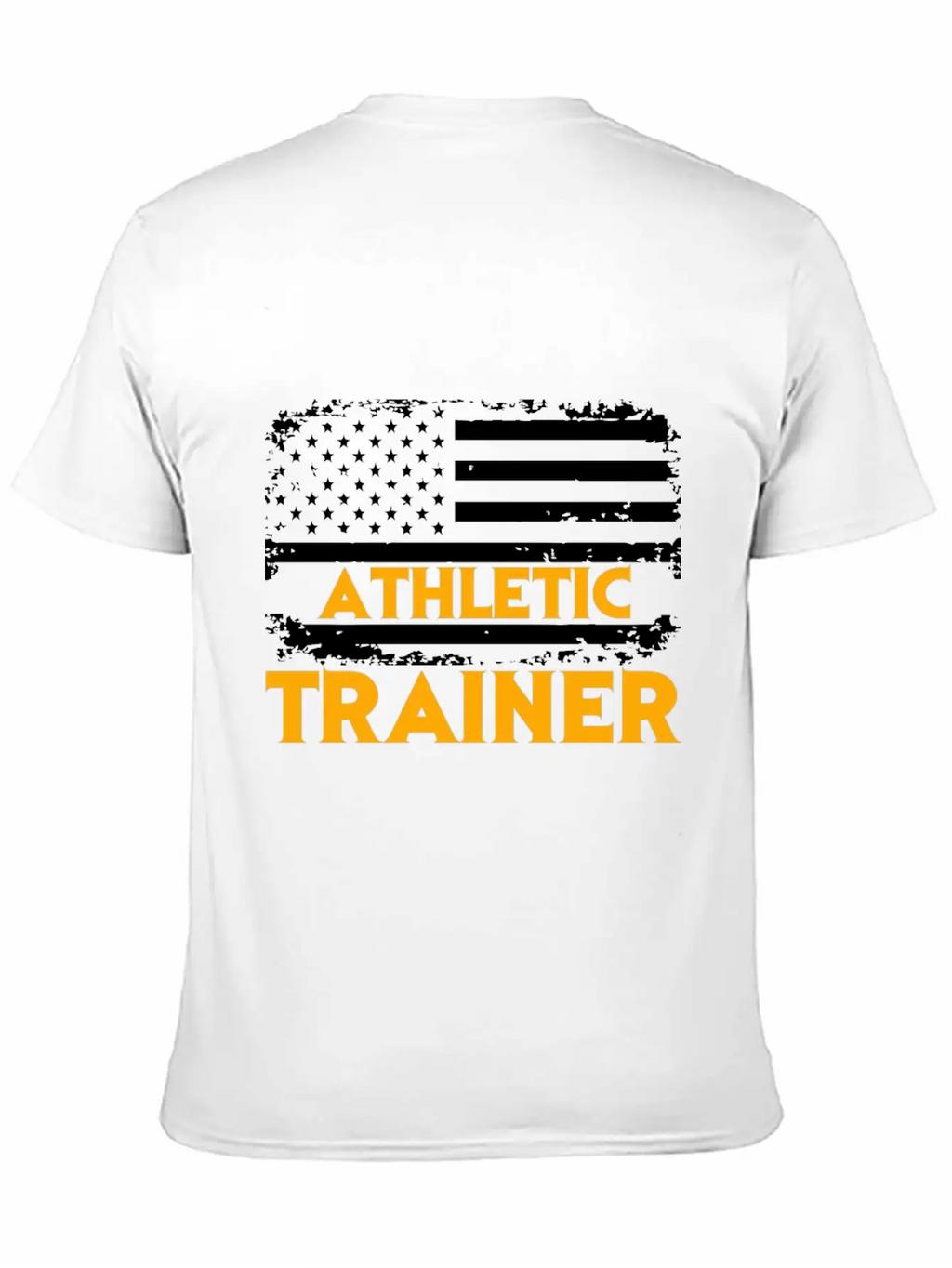 American Athlete Athletic Trainer Flag Sport Breathable Graphic T-Shirt – Perfect For Casual Days