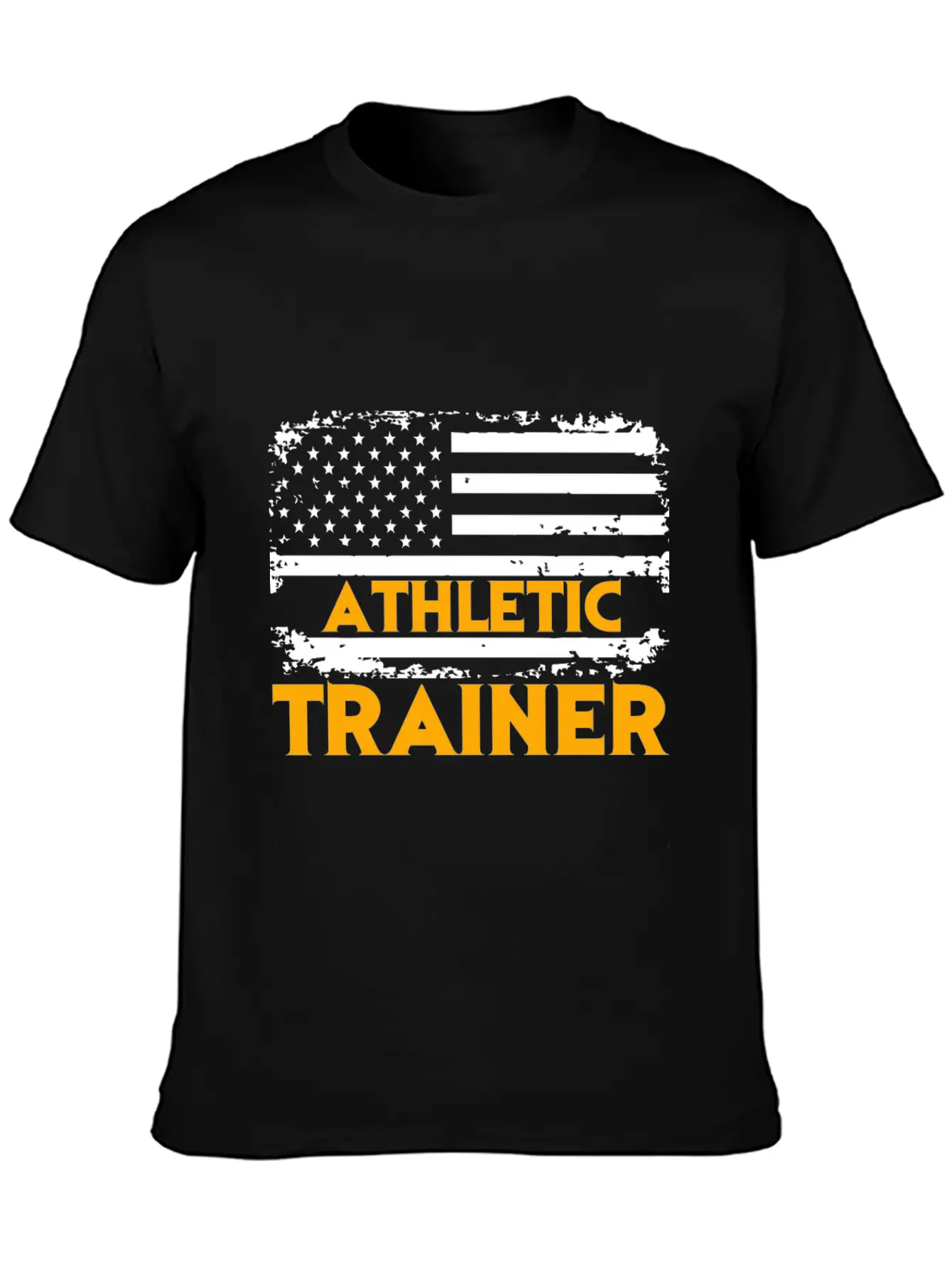 American Athlete Athletic Trainer Flag Sport Breathable Graphic T-Shirt – Perfect For Casual Days