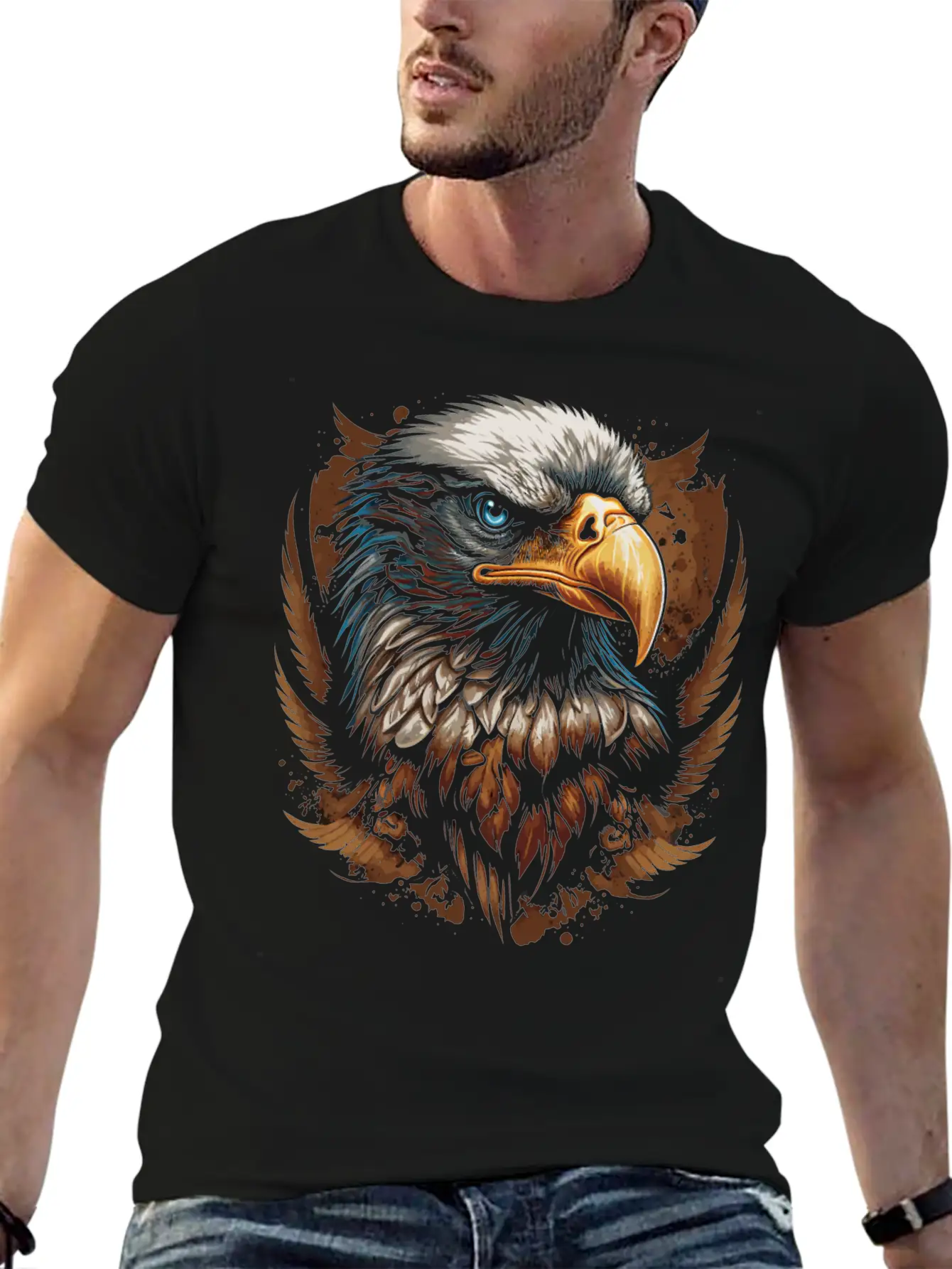 American Eagle Basic Graphic T-Shirt – Daily Comfort In Soft Cotton