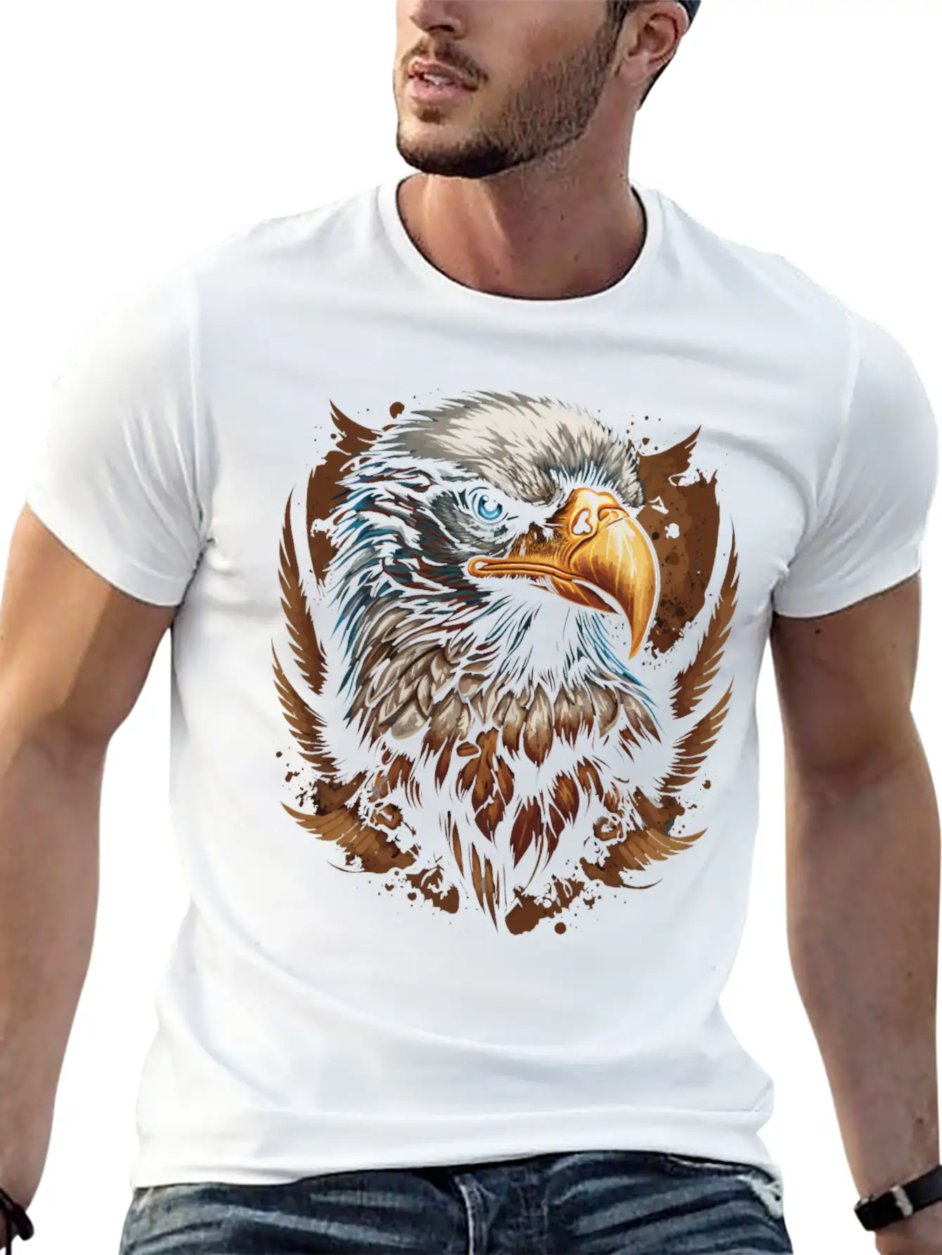 American Eagle Basic Graphic T-Shirt – Daily Comfort In Soft Cotton