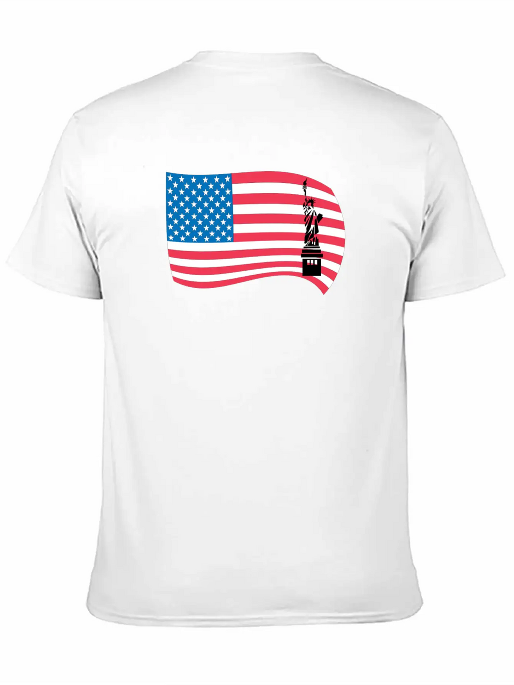 American Flag Classic Fit Graphic Tee For Daily Comfort – Unisex Cotton Shirt