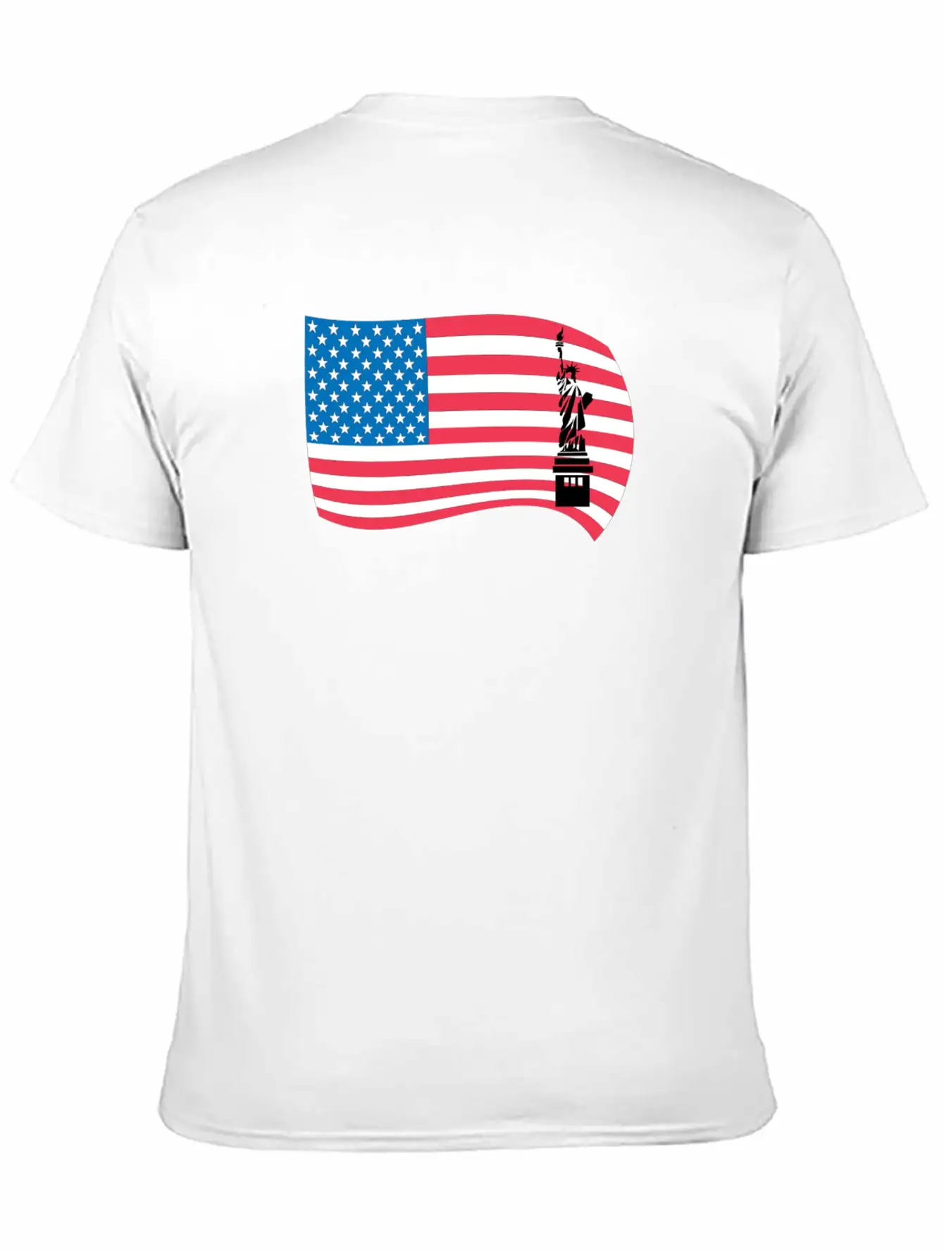 American Flag Classic Fit Graphic Tee For Daily Comfort – Unisex Cotton Shirt