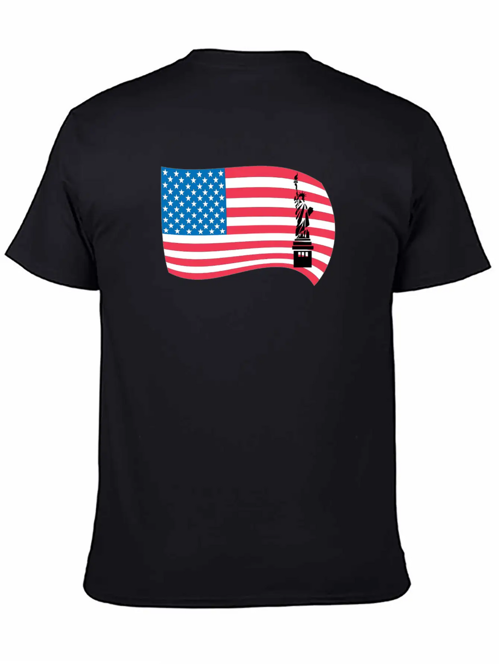 American Flag Classic Fit Graphic Tee For Daily Comfort – Unisex Cotton Shirt
