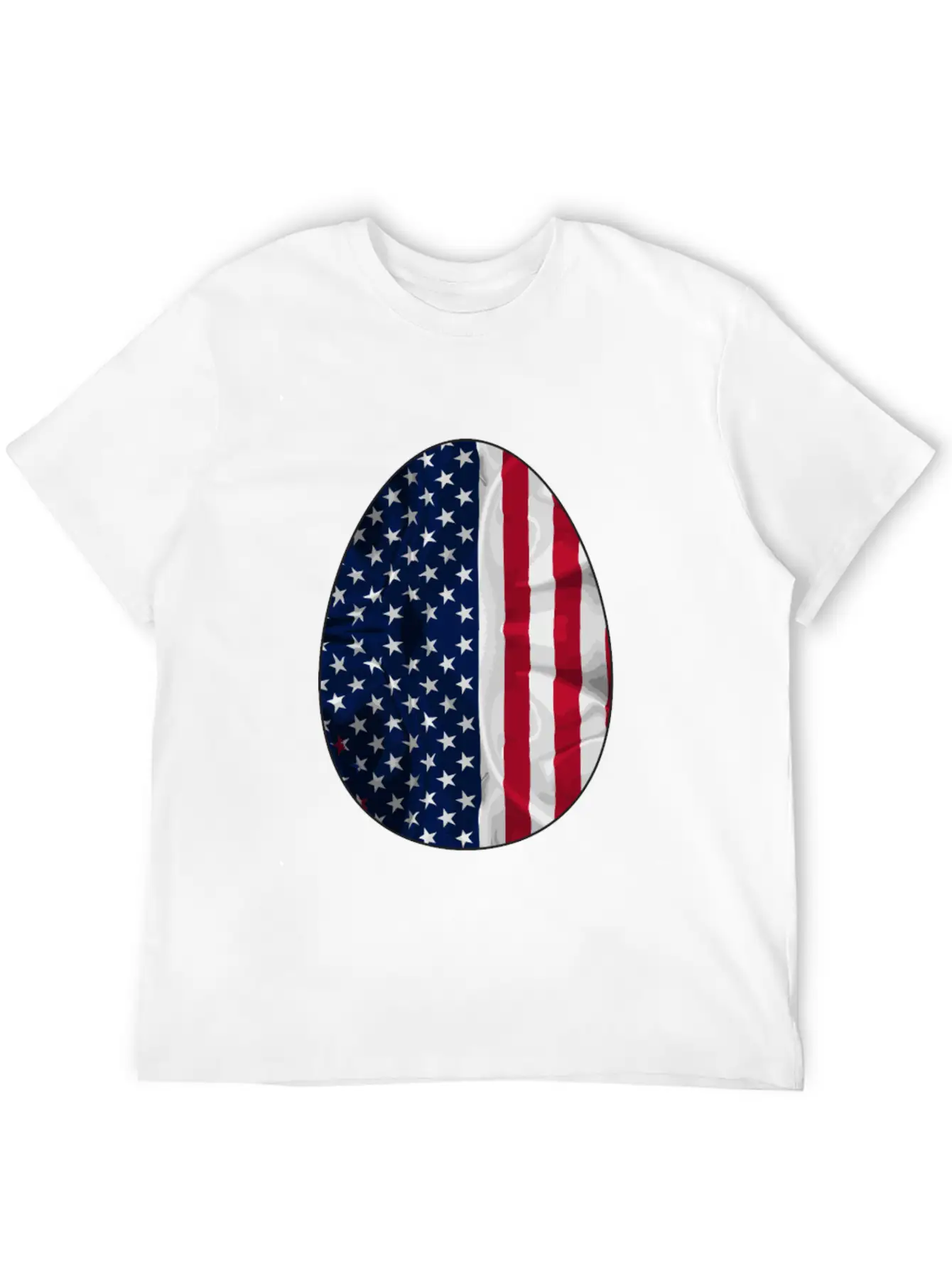 AMERICAN FLAG Comfortable Minimalist Graphic Tee – Summer Style Essential