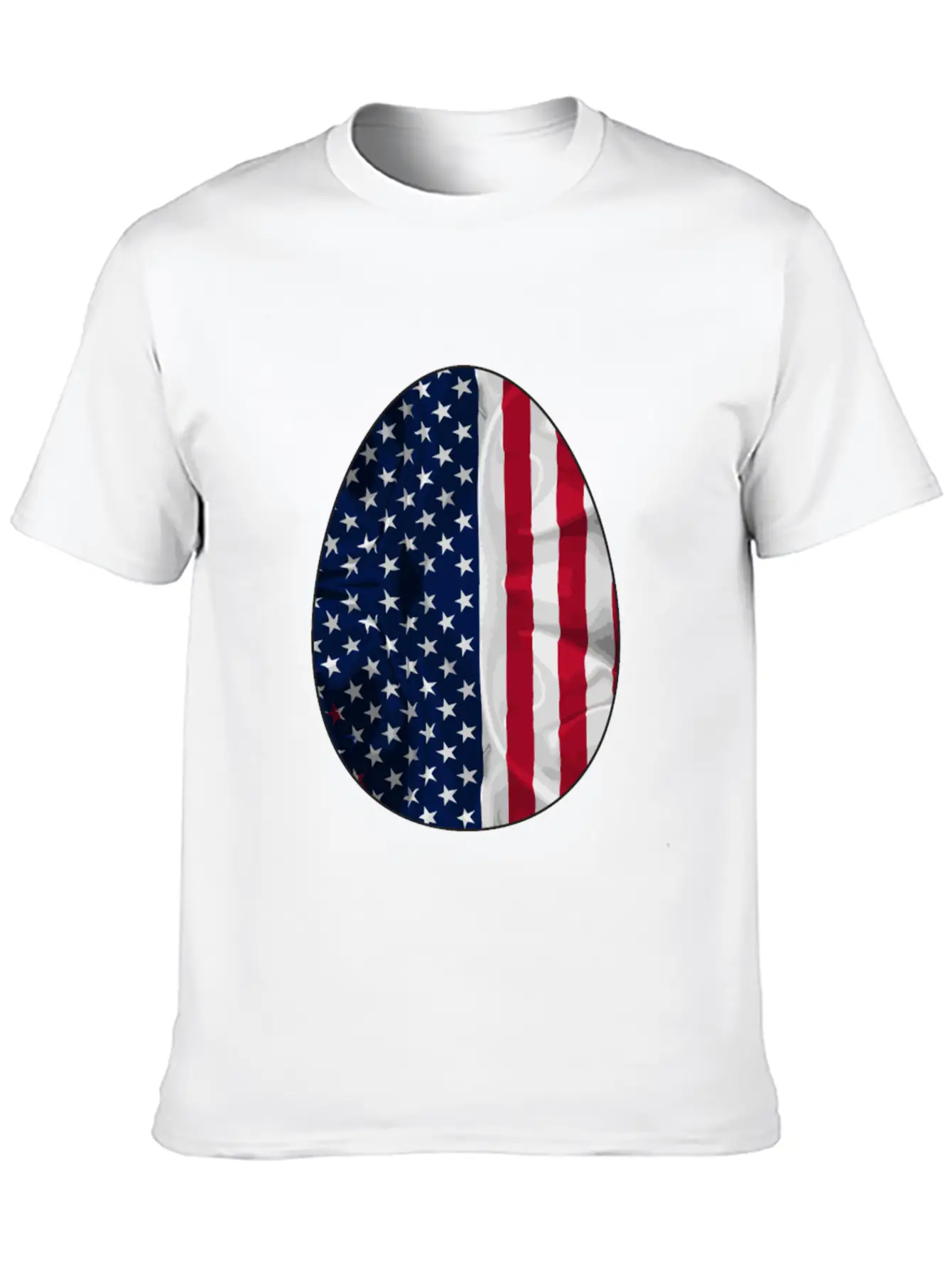 AMERICAN FLAG Comfortable Minimalist Graphic Tee – Summer Style Essential