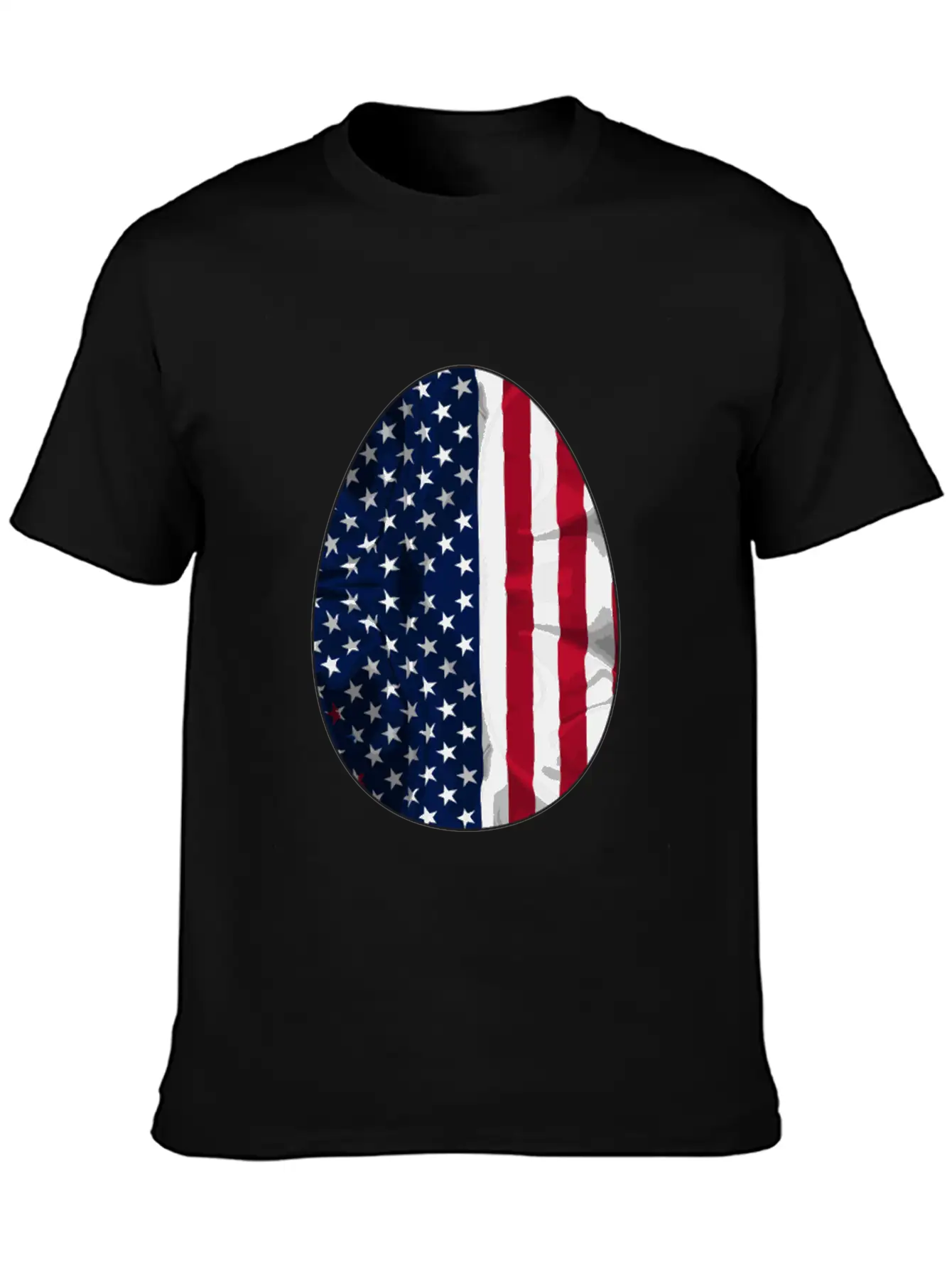 AMERICAN FLAG Comfortable Minimalist Graphic Tee – Summer Style Essential