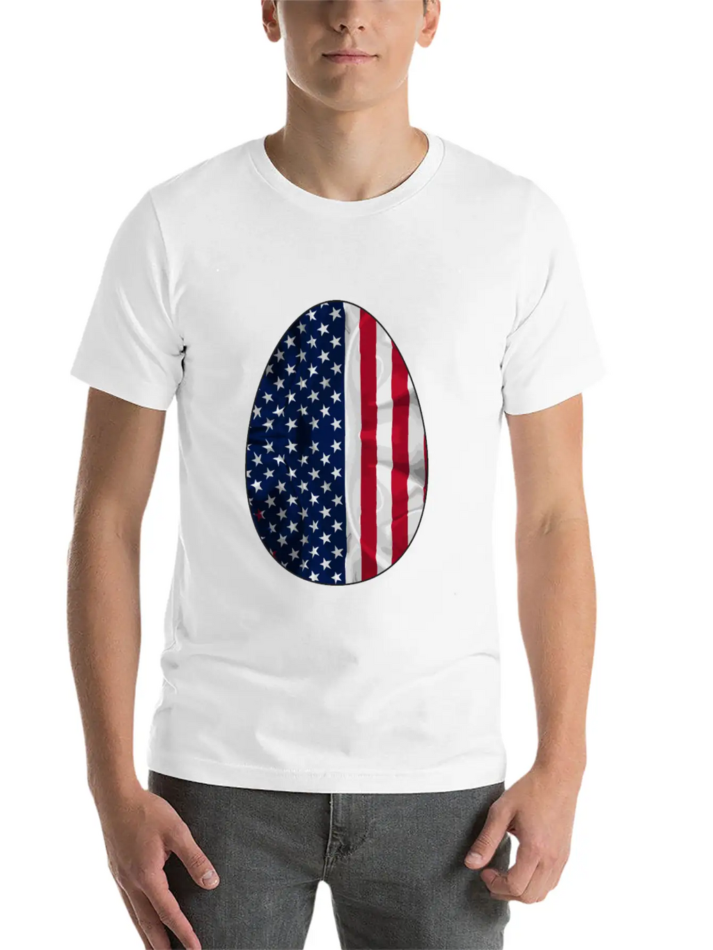AMERICAN FLAG Comfortable Minimalist Graphic Tee – Summer Style Essential