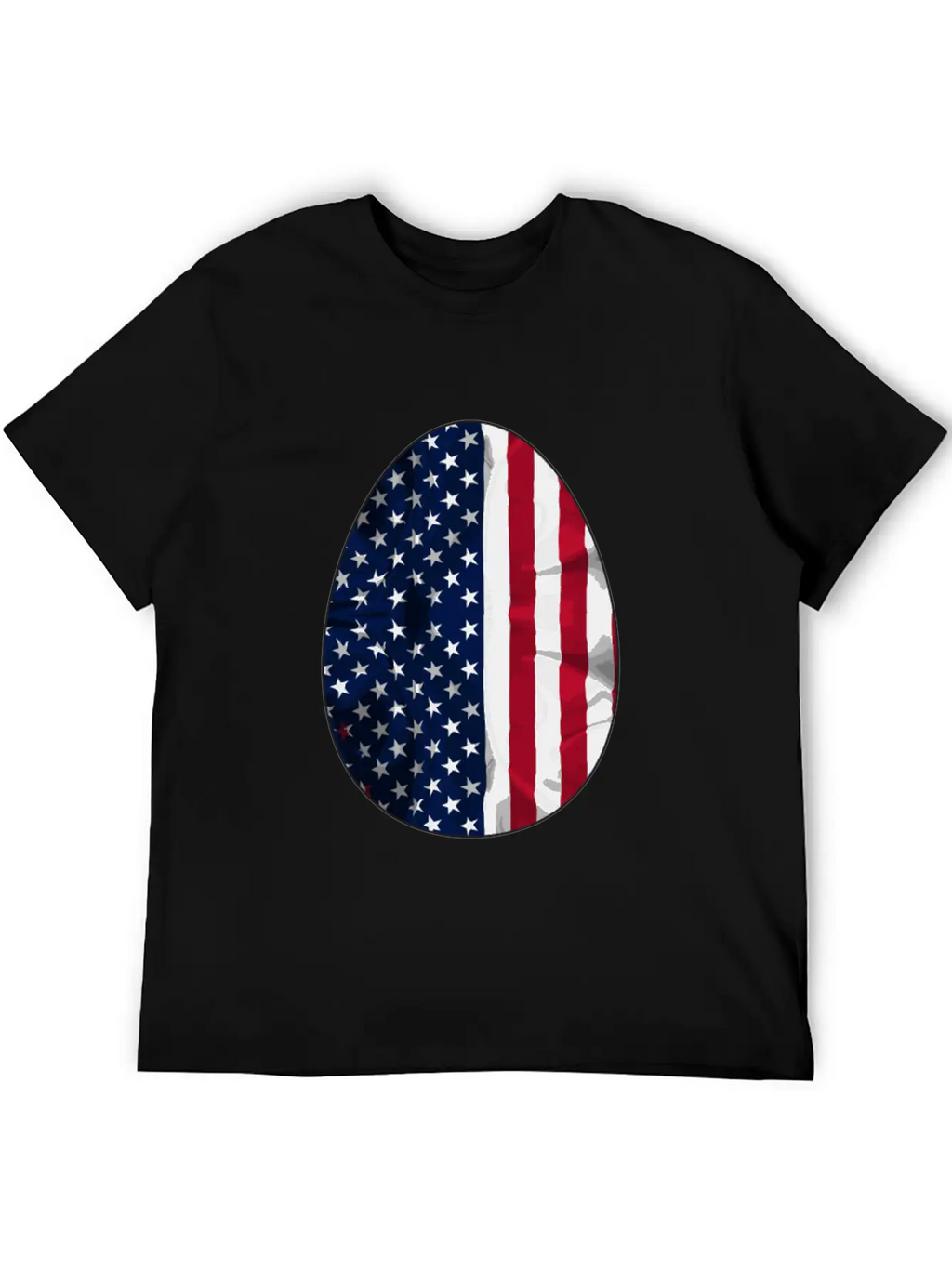 AMERICAN FLAG Comfortable Minimalist Graphic Tee – Summer Style Essential