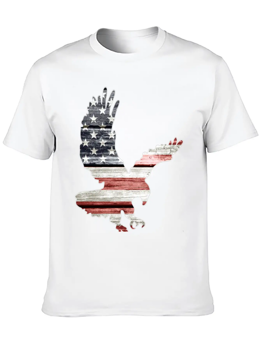 American Flag Patriotic Eagle Essential Unisex Casual T-Shirt – Clean Design For Daily Comfort