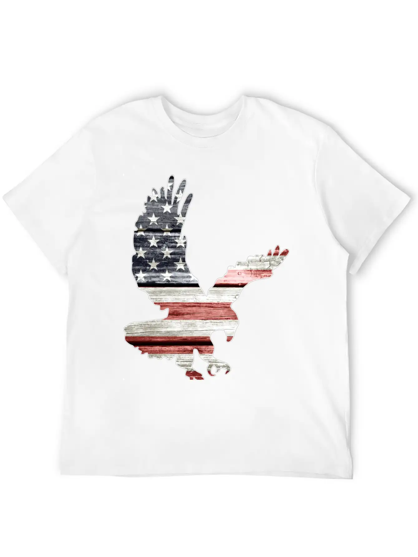 American Flag Patriotic Eagle Essential Unisex Casual T-Shirt – Clean Design For Daily Comfort