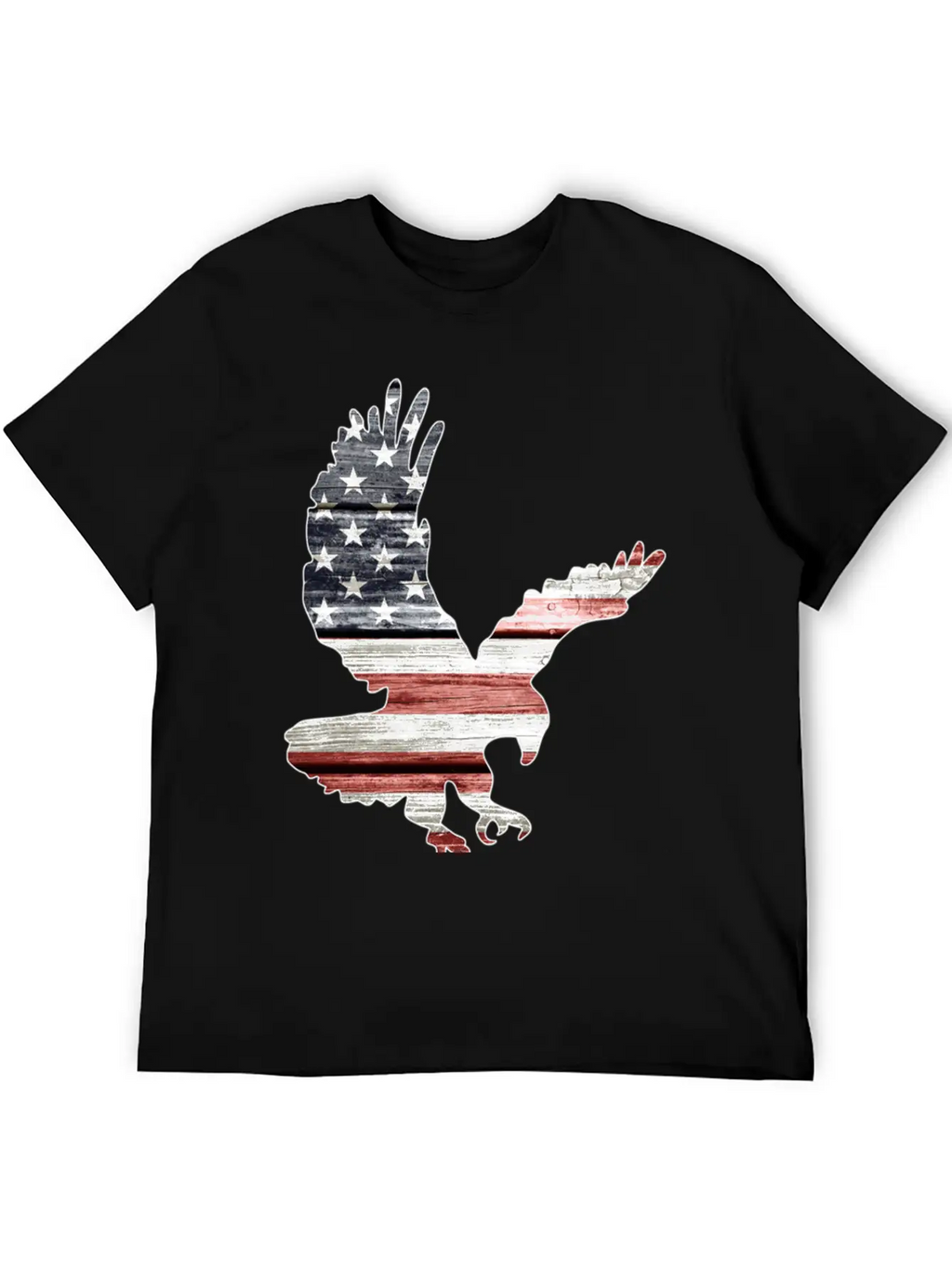 American Flag Patriotic Eagle Essential Unisex Casual T-Shirt – Clean Design For Daily Comfort
