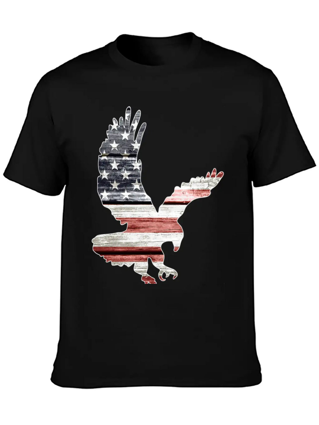 American Flag Patriotic Eagle Essential Unisex Casual T-Shirt – Clean Design For Daily Comfort