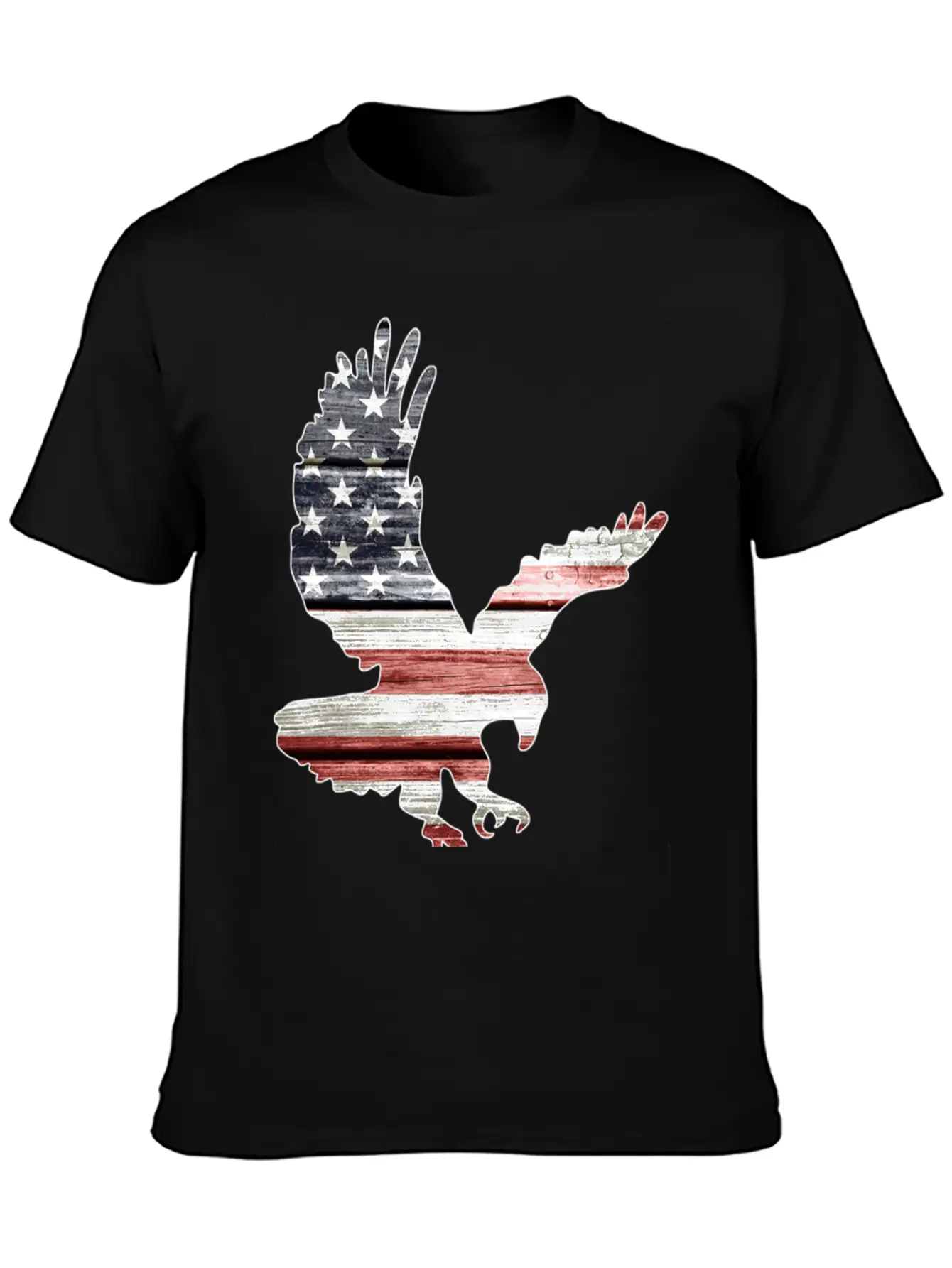 American Flag Patriotic Eagle Essential Unisex Casual T-Shirt – Clean Design For Daily Comfort