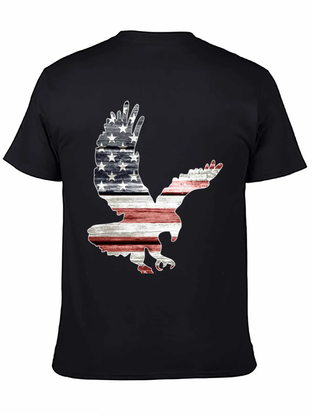 American Flag Patriotic Eagle Essential Unisex Casual T-Shirt – Clean Design For Daily Comfort