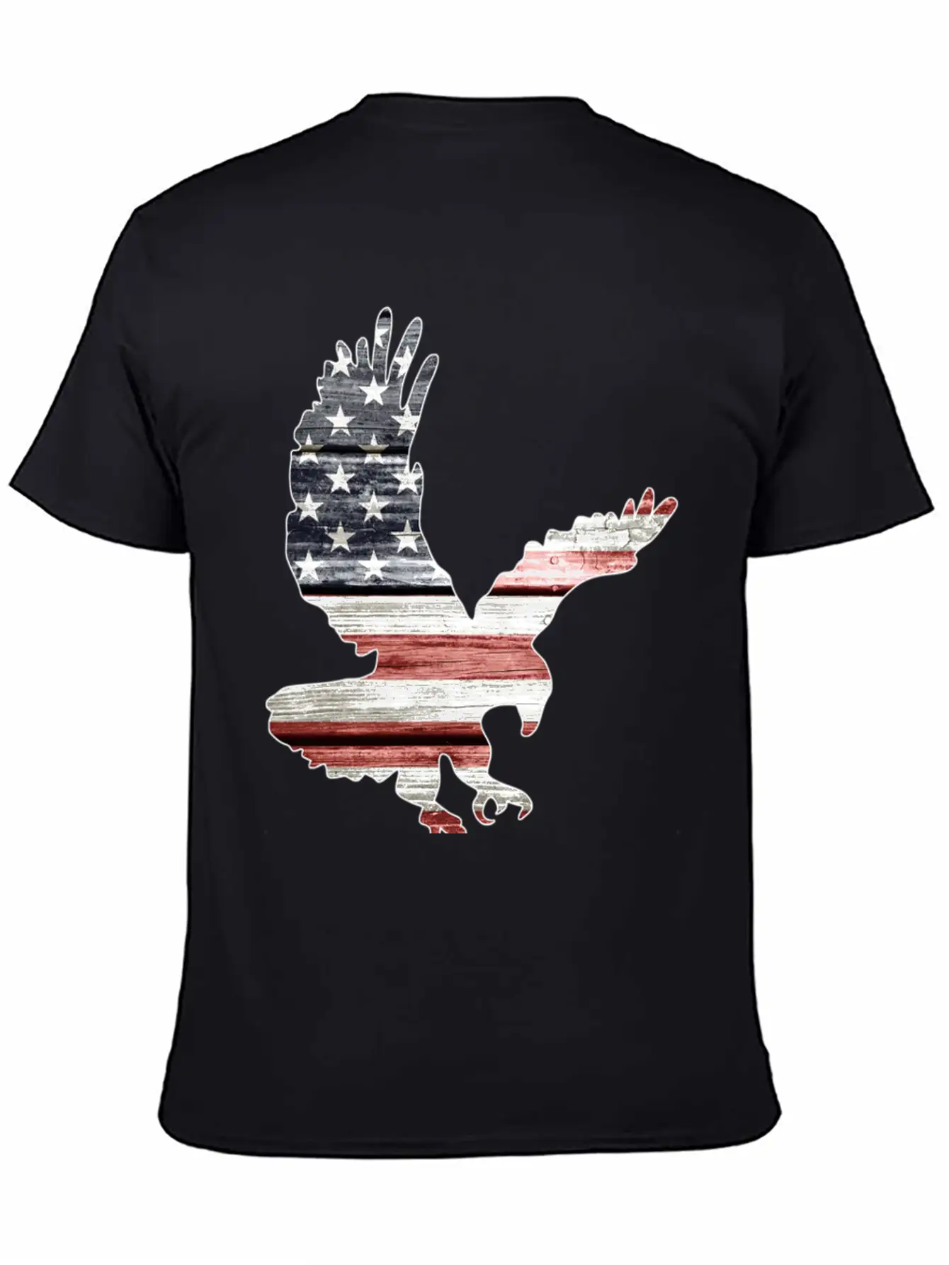 American Flag Patriotic Eagle Essential Unisex Casual T-Shirt – Clean Design For Daily Comfort