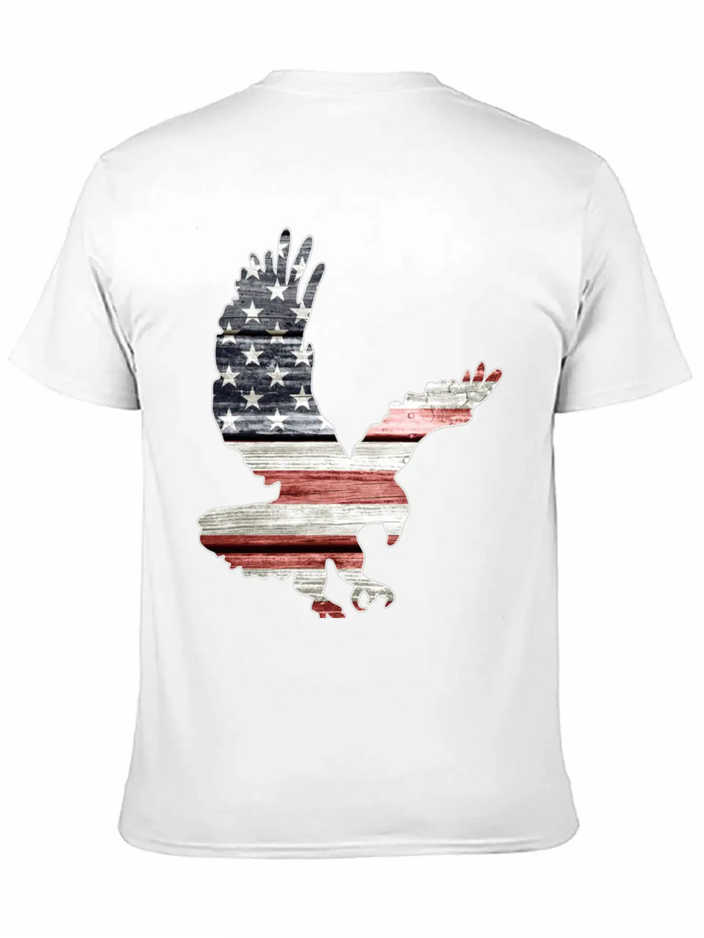 American Flag Patriotic Eagle Essential Unisex Casual T-Shirt – Clean Design For Daily Comfort