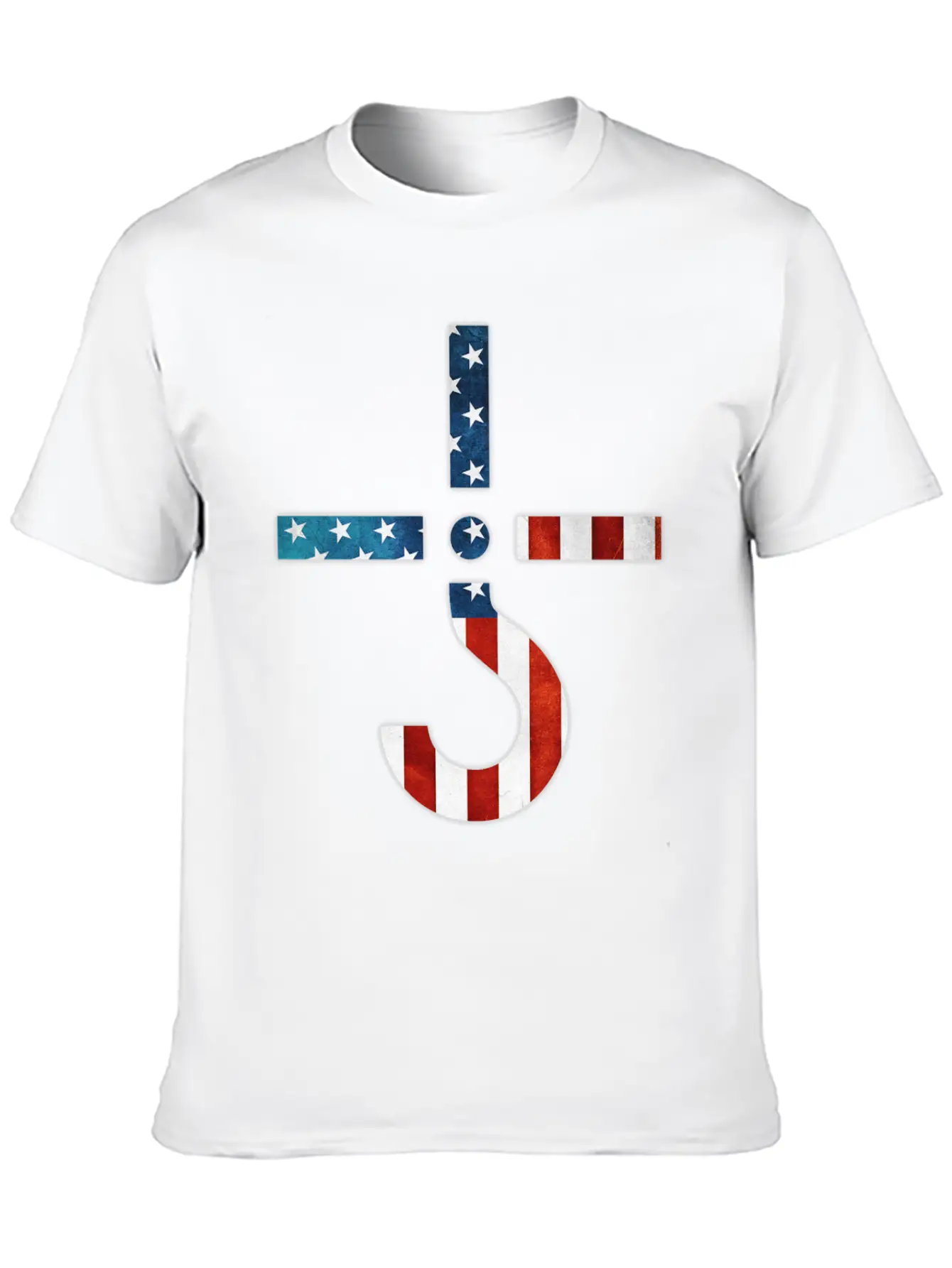 AMERICAN FLAG SHIRT Simple Everyday Graphic Tee – Lightweight Summer Wear