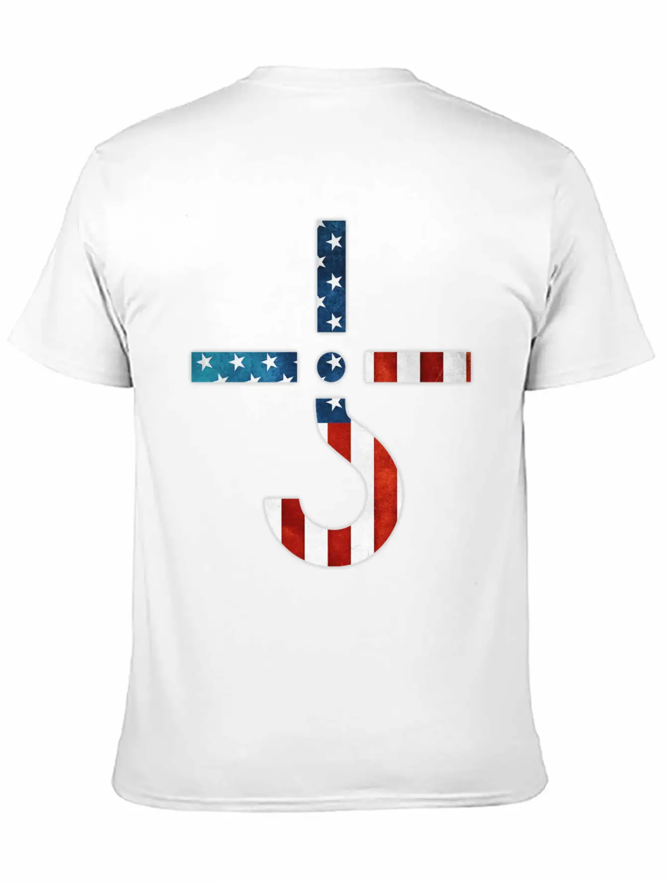 AMERICAN FLAG SHIRT Simple Everyday Graphic Tee – Lightweight Summer Wear