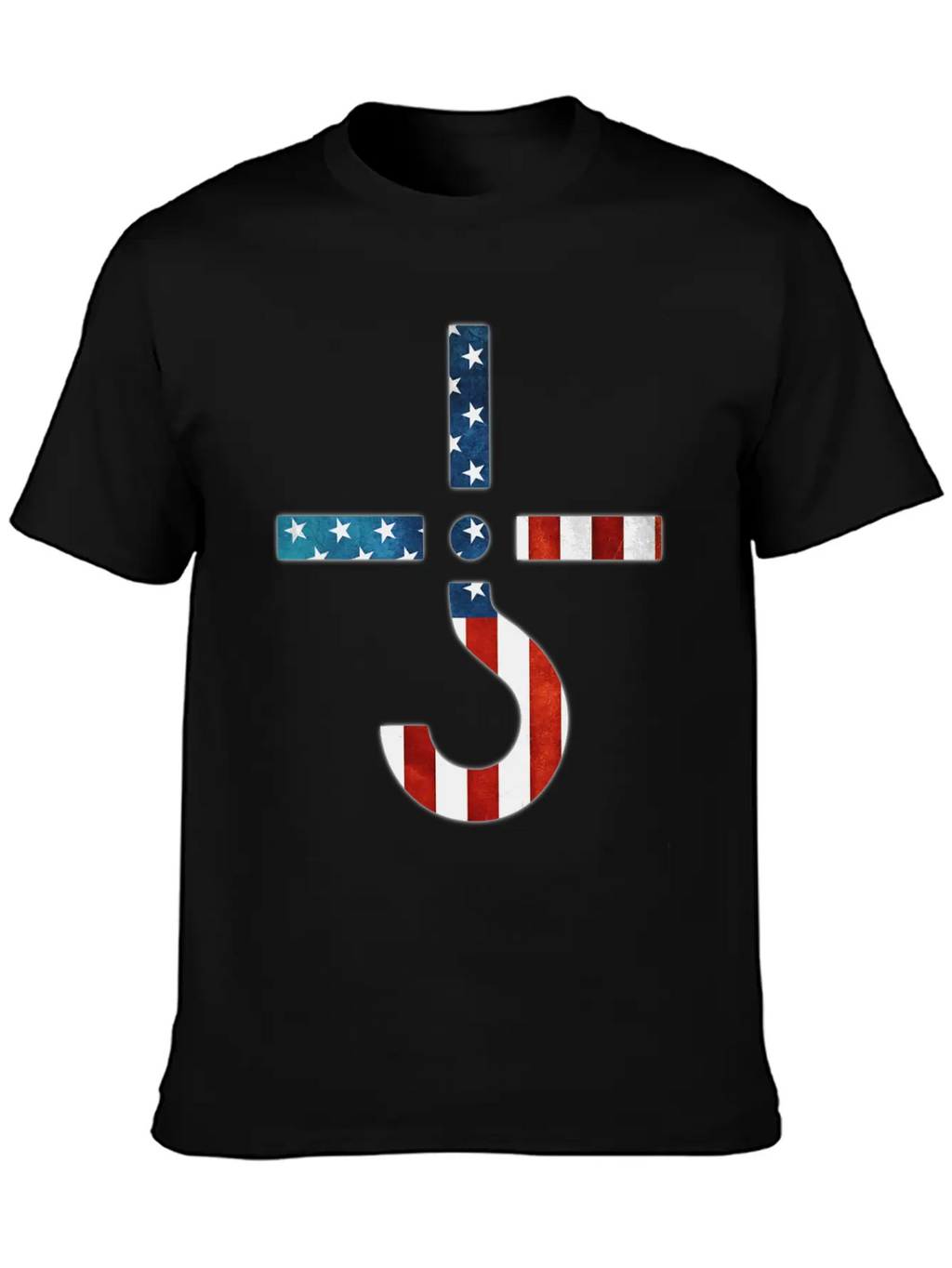 AMERICAN FLAG SHIRT Simple Everyday Graphic Tee – Lightweight Summer Wear