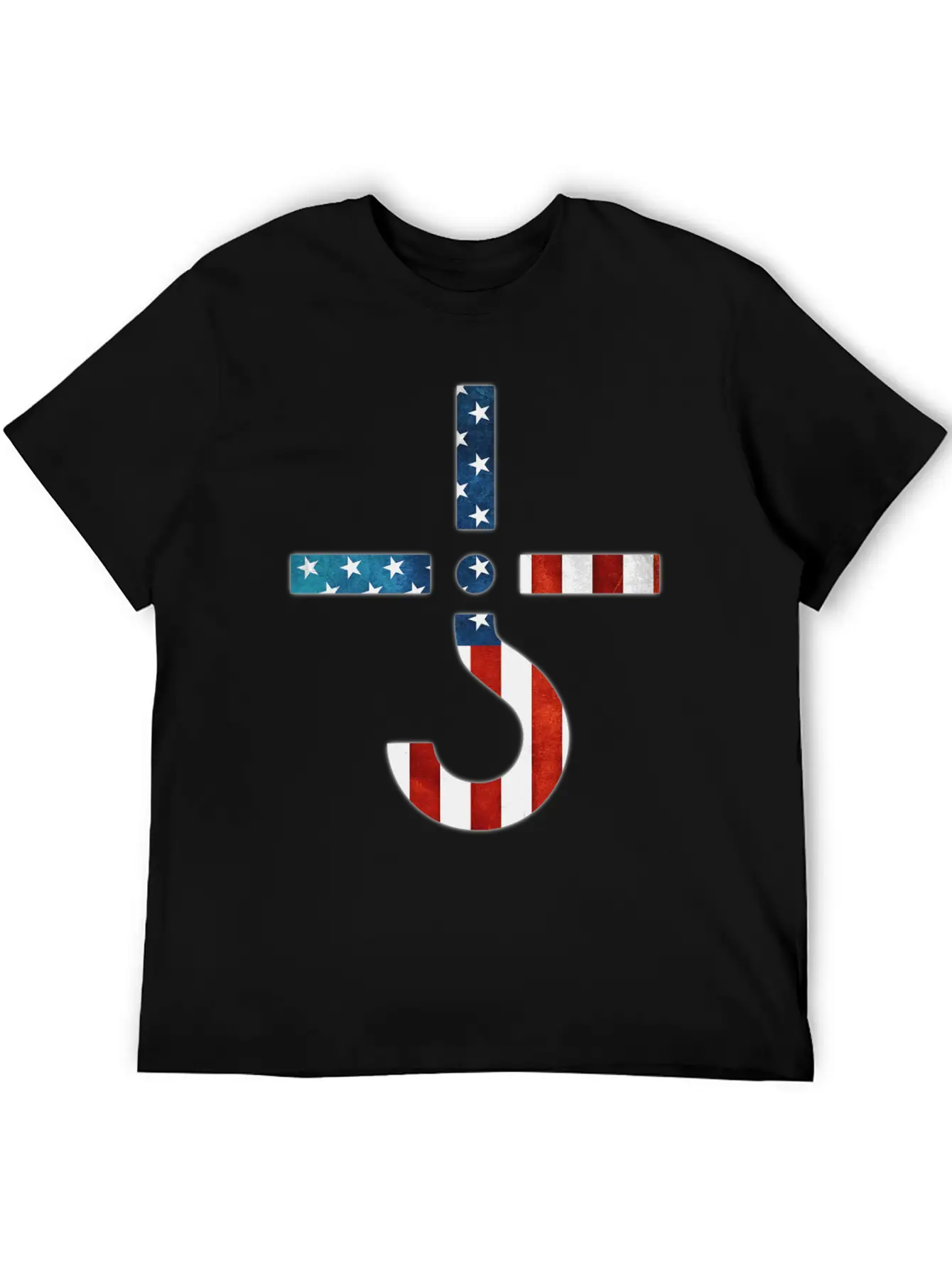 AMERICAN FLAG SHIRT Simple Everyday Graphic Tee – Lightweight Summer Wear