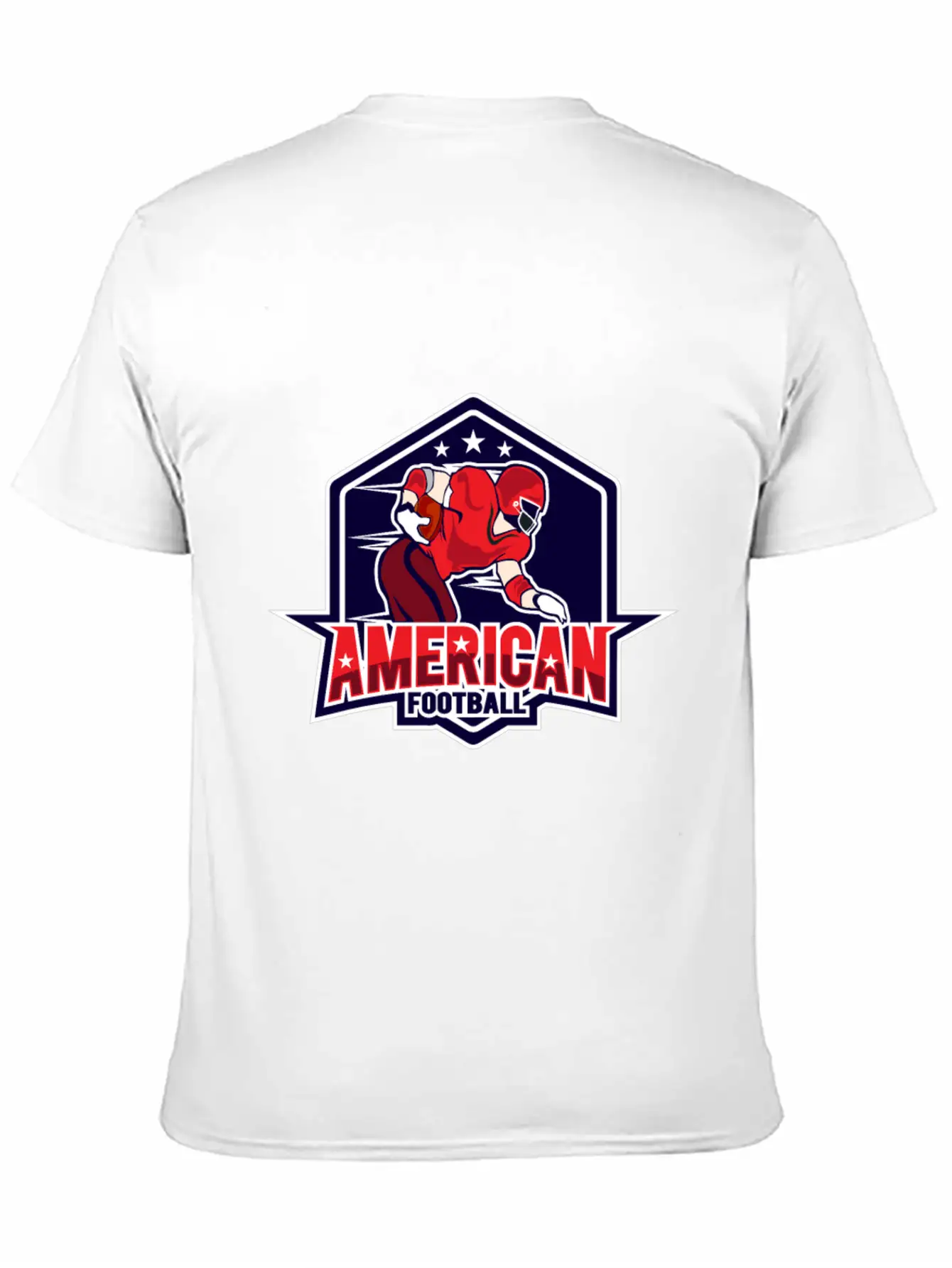 AMERICAN FOOTBAL Basic Graphic T-Shirt – Daily Comfort In Soft Cotton