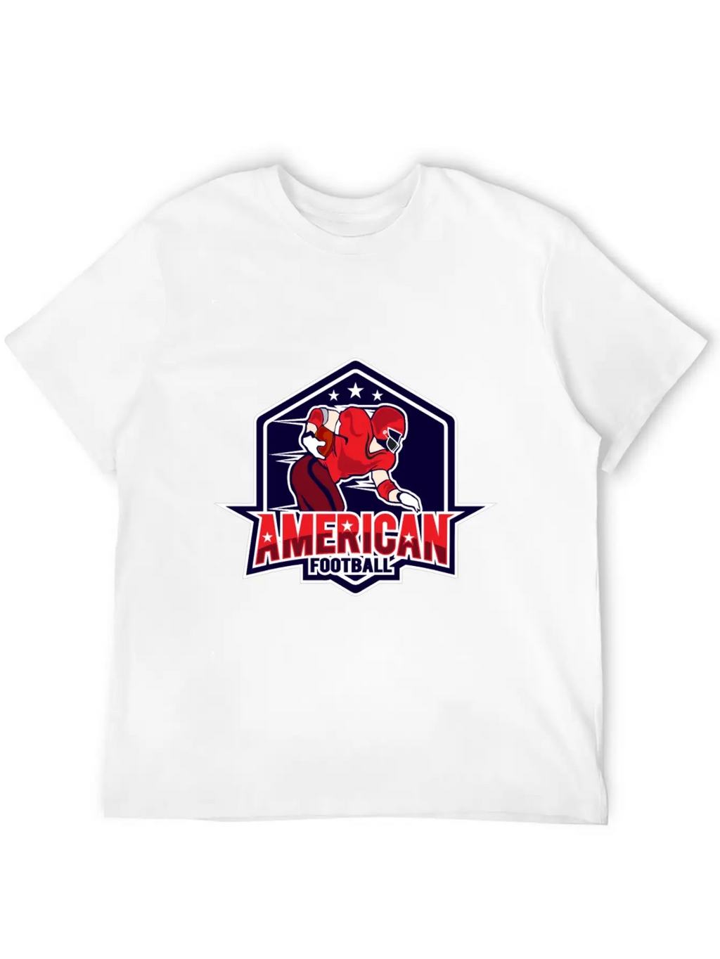 AMERICAN FOOTBAL Classic Fit Graphic Tee For Daily Comfort – Unisex Cotton Shirt