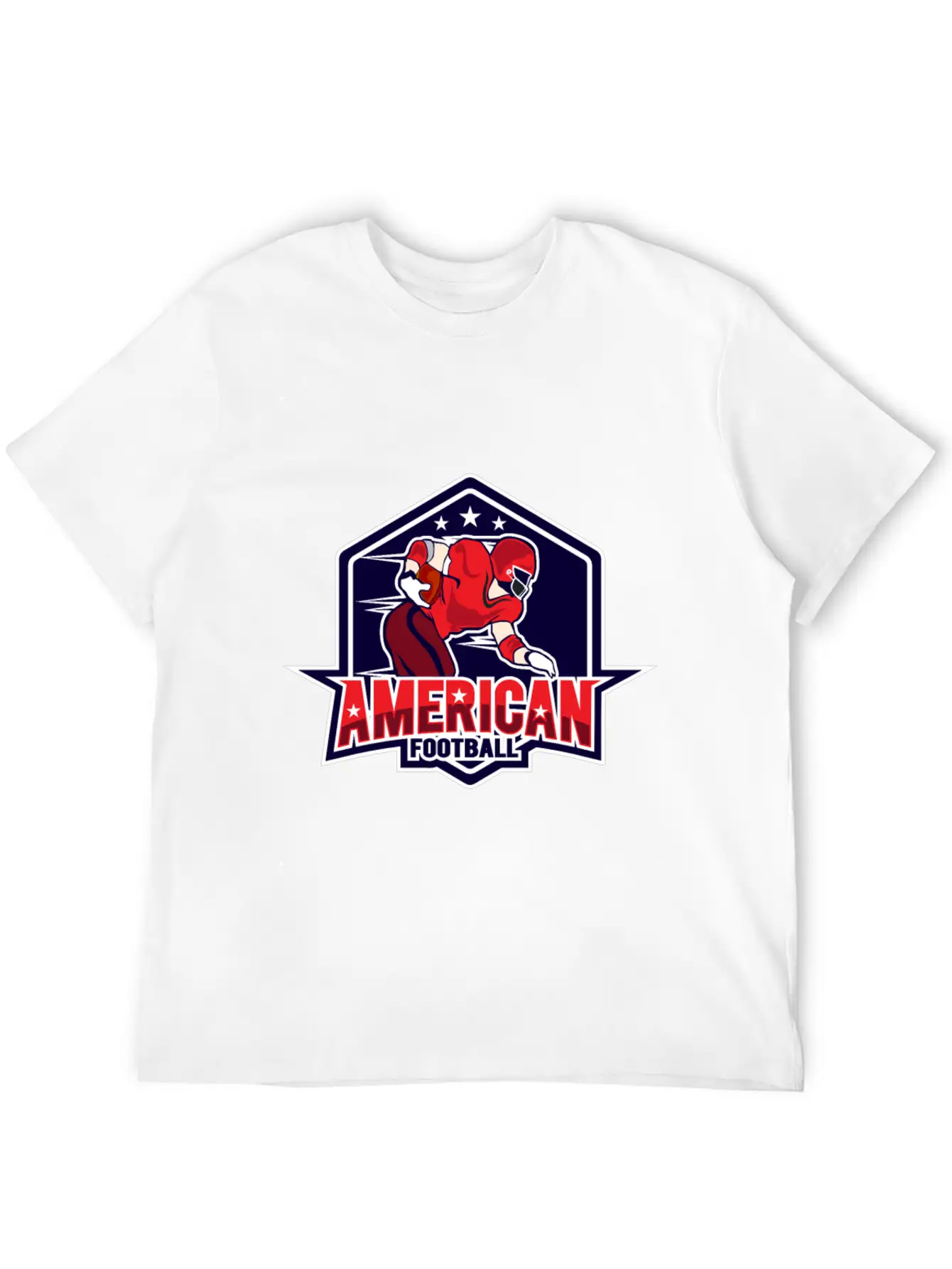 AMERICAN FOOTBAL Classic Fit Graphic Tee For Daily Comfort – Unisex Cotton Shirt