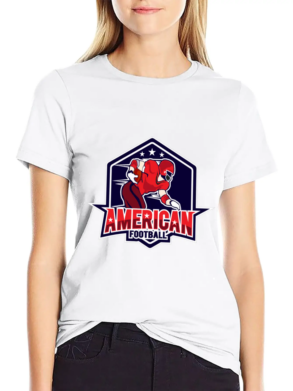AMERICAN FOOTBAL Classic Fit Graphic Tee For Daily Comfort – Unisex Cotton Shirt