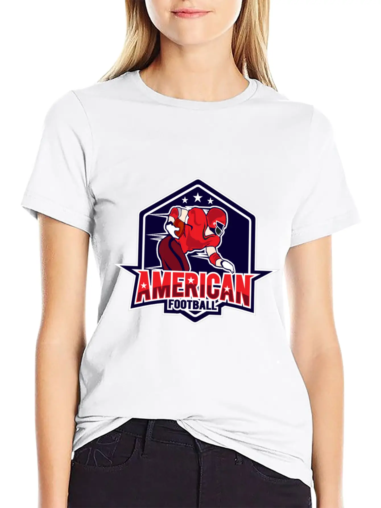 AMERICAN FOOTBAL Classic Fit Graphic Tee For Daily Comfort – Unisex Cotton Shirt