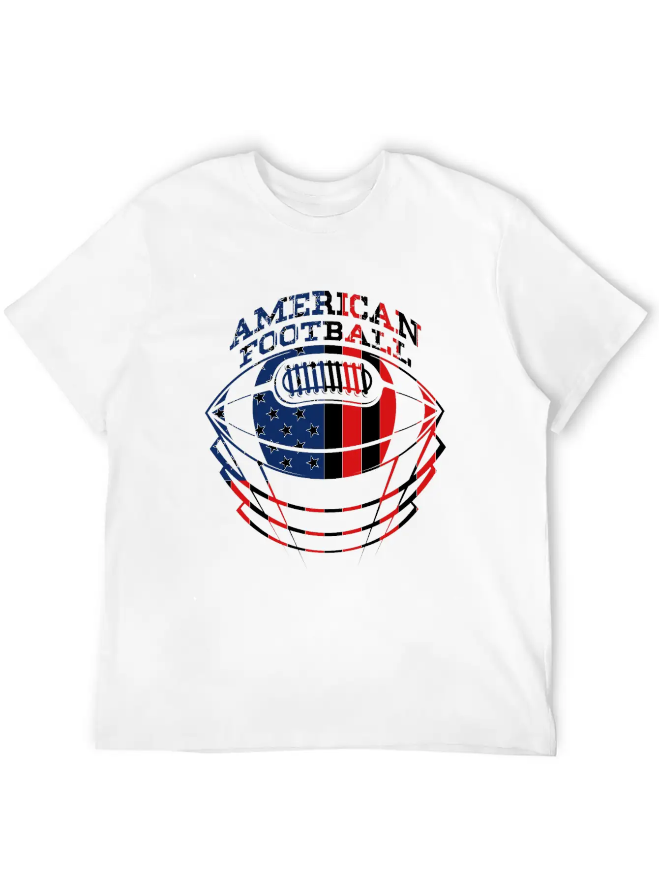 American Football Classic Crew Neck Graphic Tee – Everyday Minimal Look
