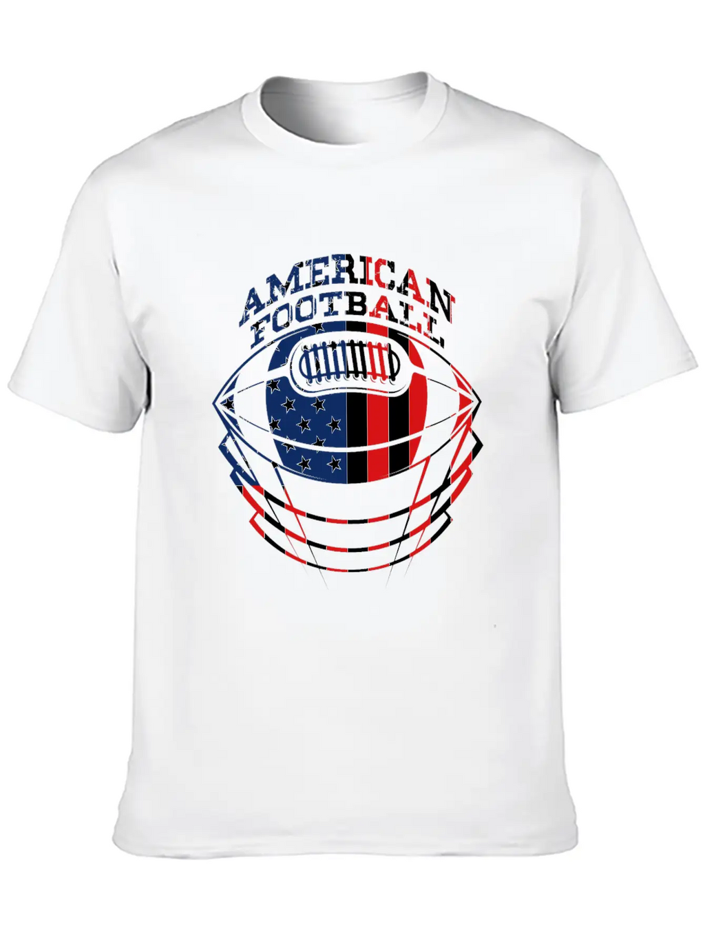 American Football Classic Crew Neck Graphic Tee – Everyday Minimal Look