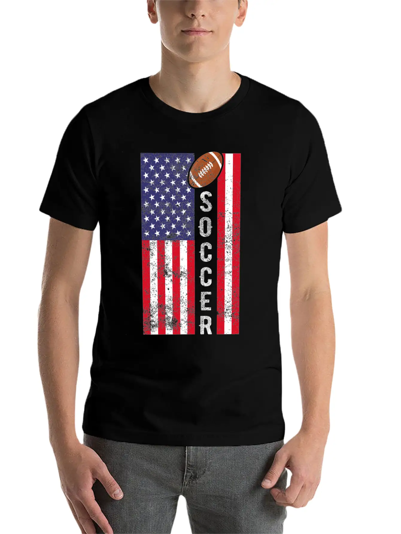 American Football : Soccer Timeless Short Sleeve Tee – Comfy And Minimalist Design