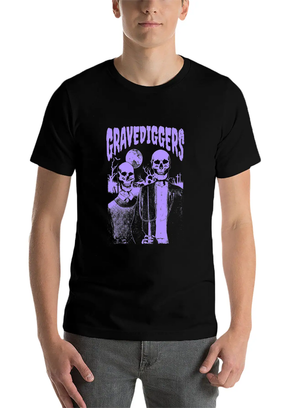 American Goth Basic Graphic T-Shirt – Daily Comfort In Soft Cotton