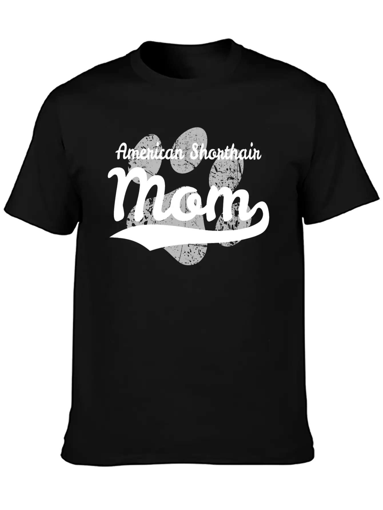 American Shorthair Mom Classic Fit Graphic Tee For Daily Comfort – Unisex Cotton Shirt