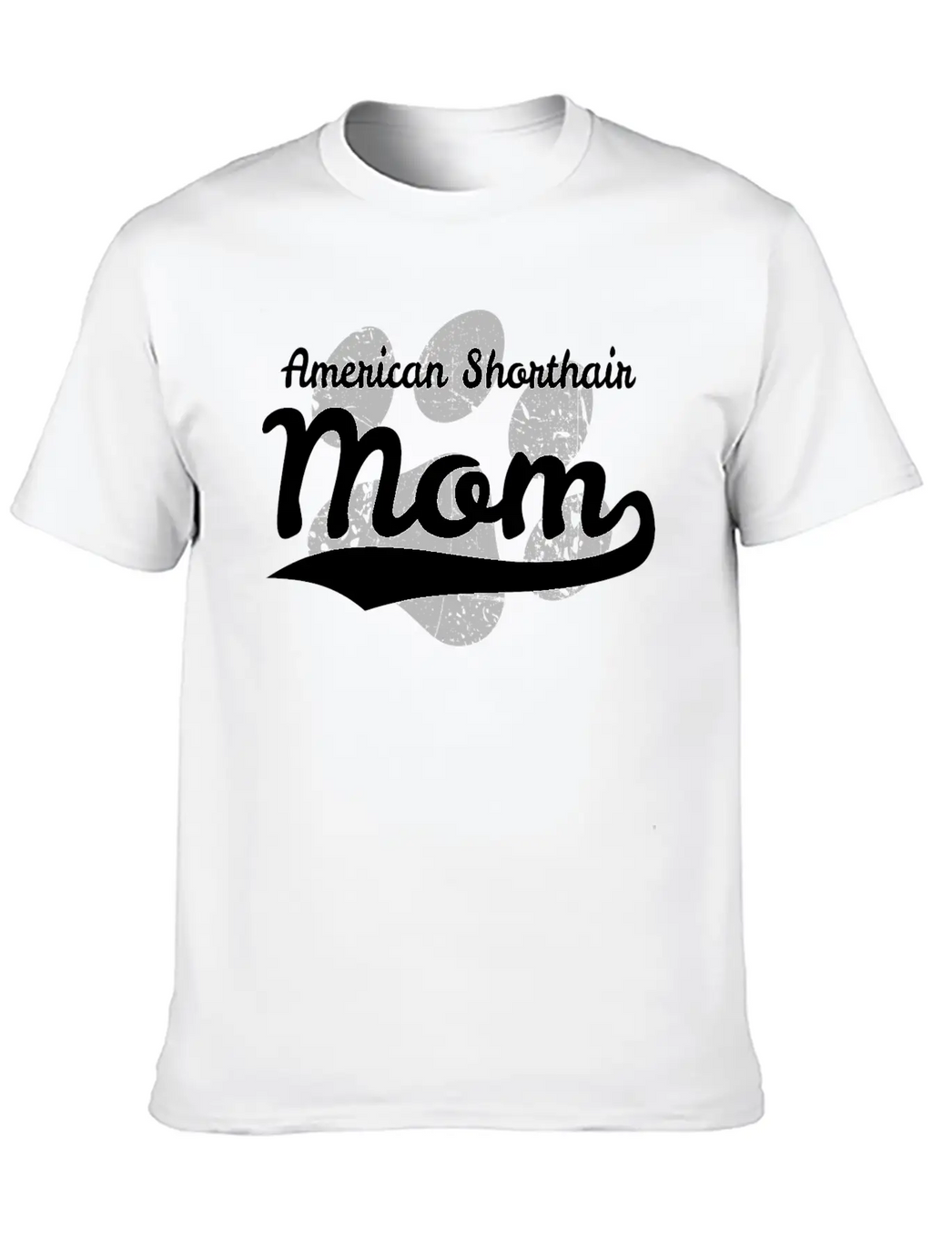 American Shorthair Mom Classic Fit Graphic Tee For Daily Comfort – Unisex Cotton Shirt