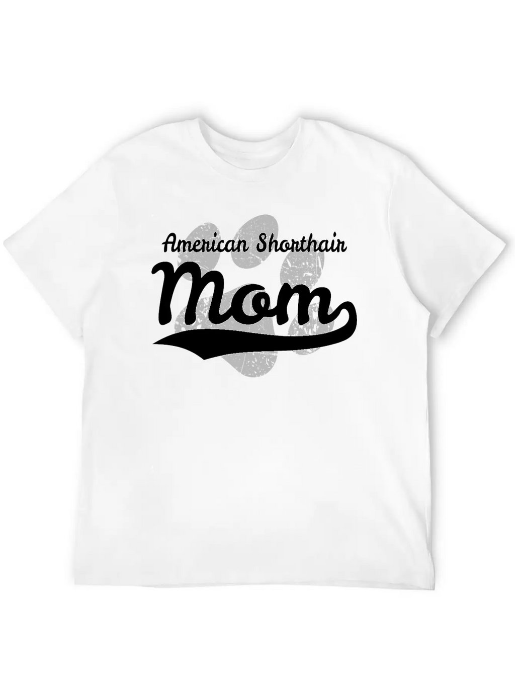 American Shorthair Mom Classic Fit Graphic Tee For Daily Comfort – Unisex Cotton Shirt