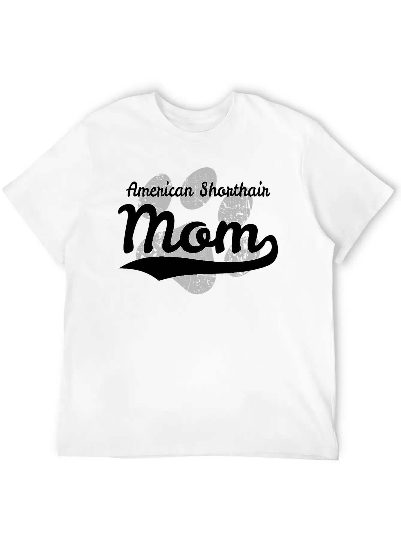 American Shorthair Mom Classic Fit Graphic Tee For Daily Comfort – Unisex Cotton Shirt