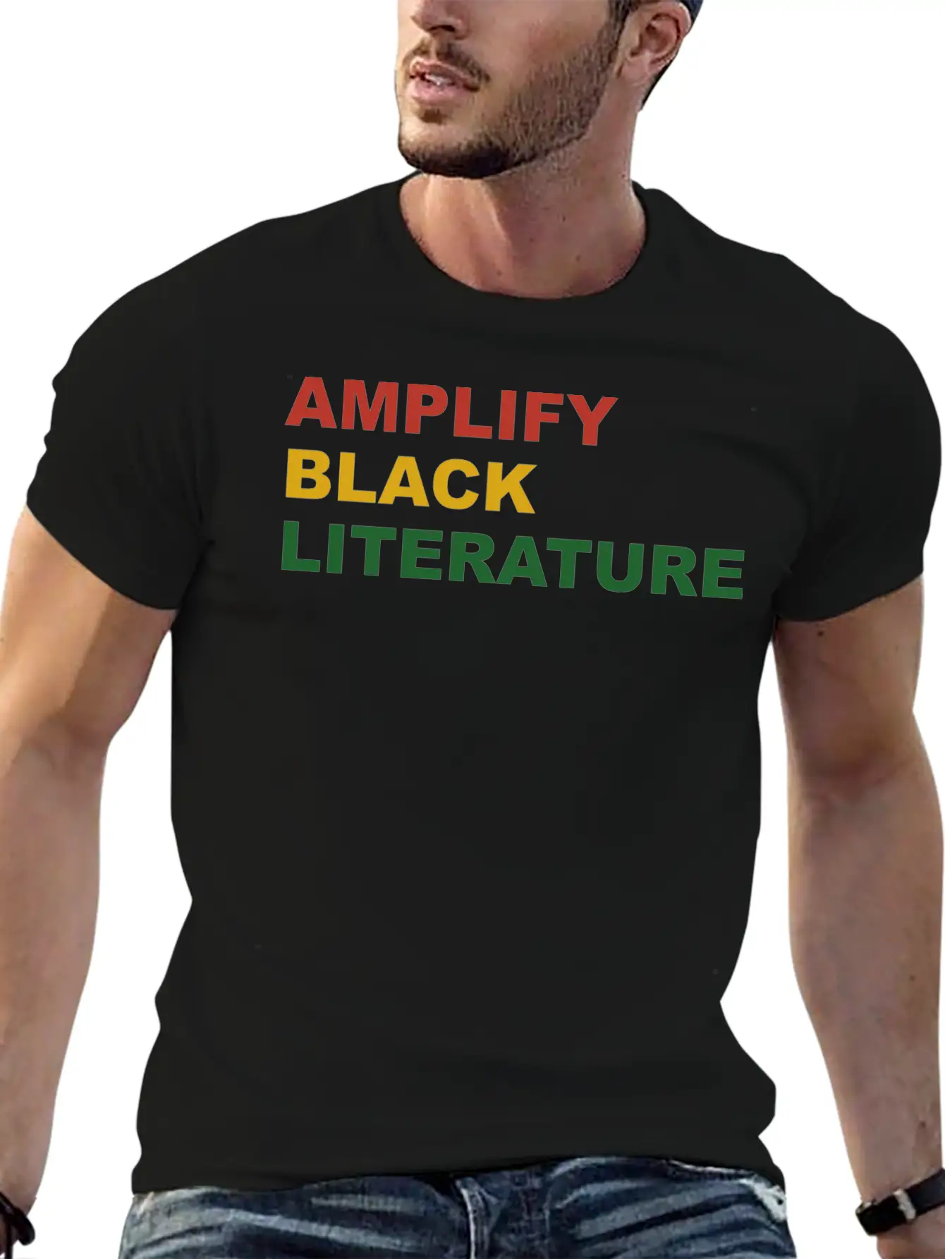 Amplify Black Literature Juneteeth Classic Cotton Tee – Unisex Comfort For Any Season