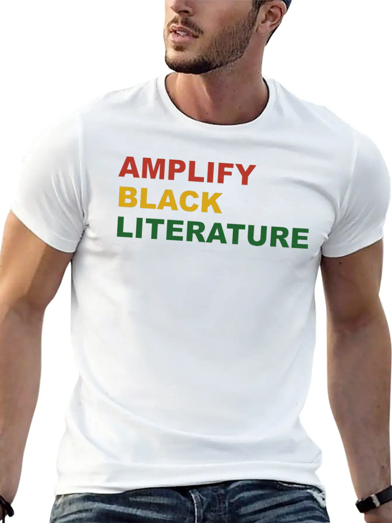Amplify Black Literature Juneteeth Classic Cotton Tee – Unisex Comfort For Any Season
