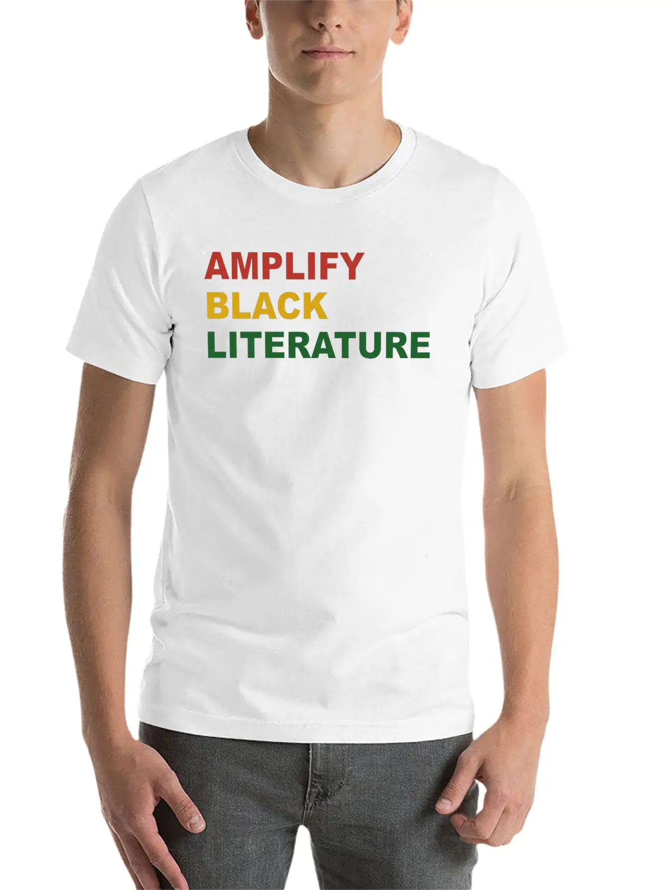 Amplify Black Literature Juneteeth Classic Cotton Tee – Unisex Comfort For Any Season