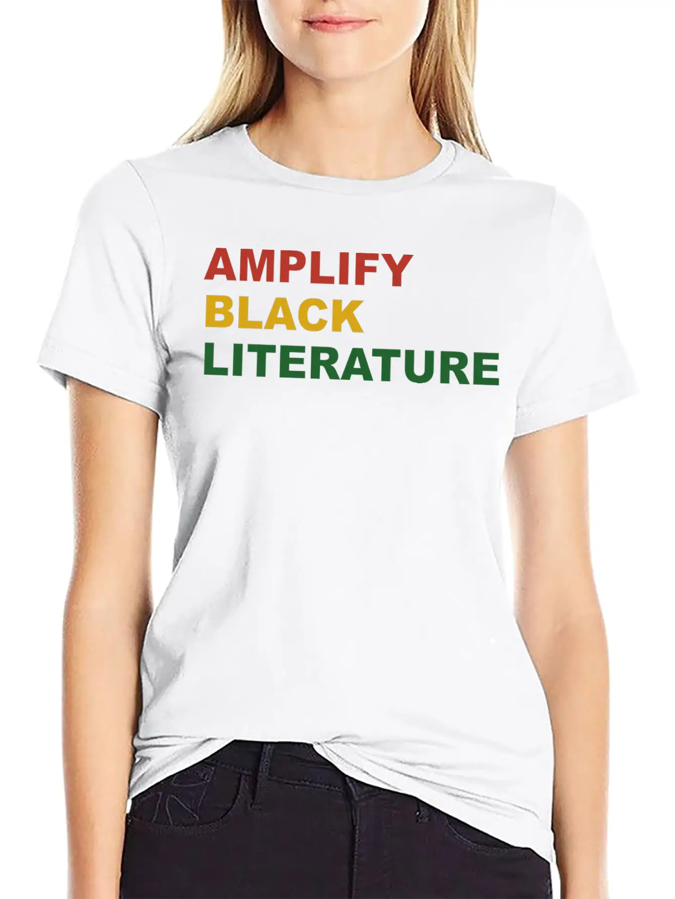 Amplify Black Literature Juneteeth Classic Cotton Tee – Unisex Comfort For Any Season