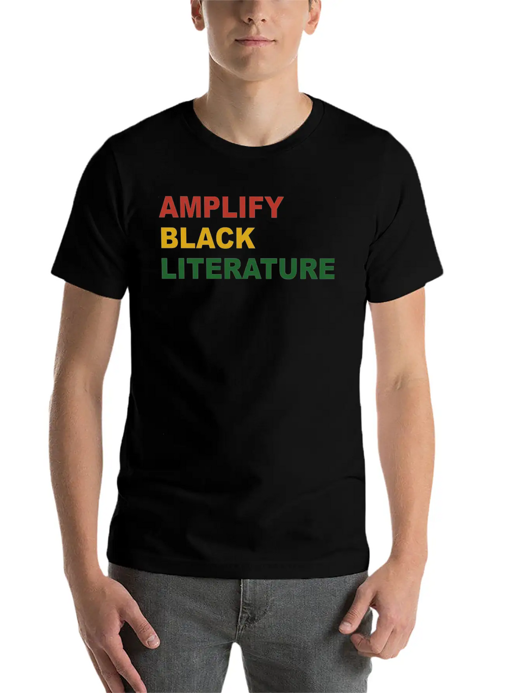 Amplify Black Literature Juneteeth Classic Cotton Tee – Unisex Comfort For Any Season