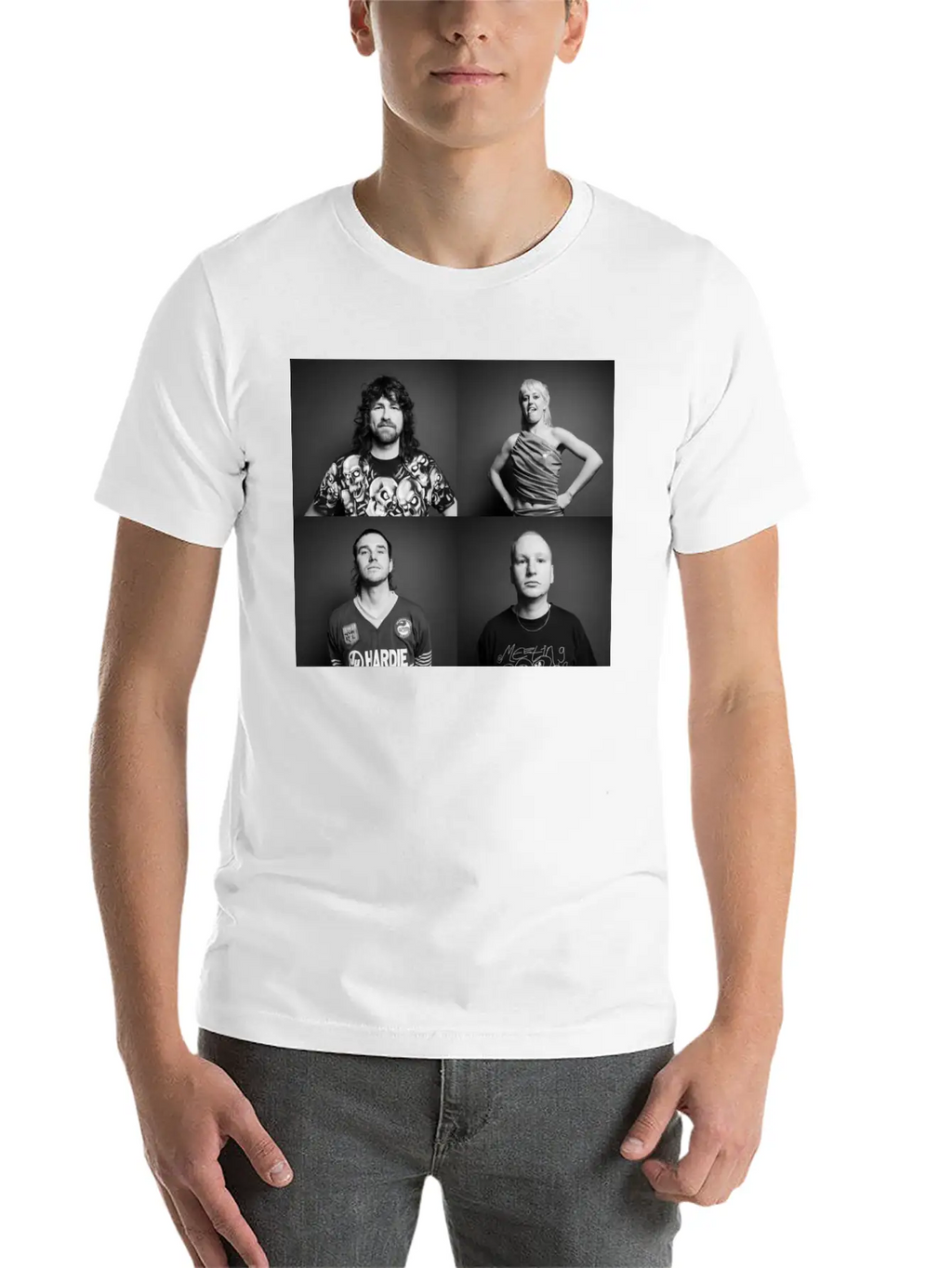 Amyl And The Sniffers Sticker Classic Fit Graphic Tee For Daily Comfort – Unisex Cotton Shirt