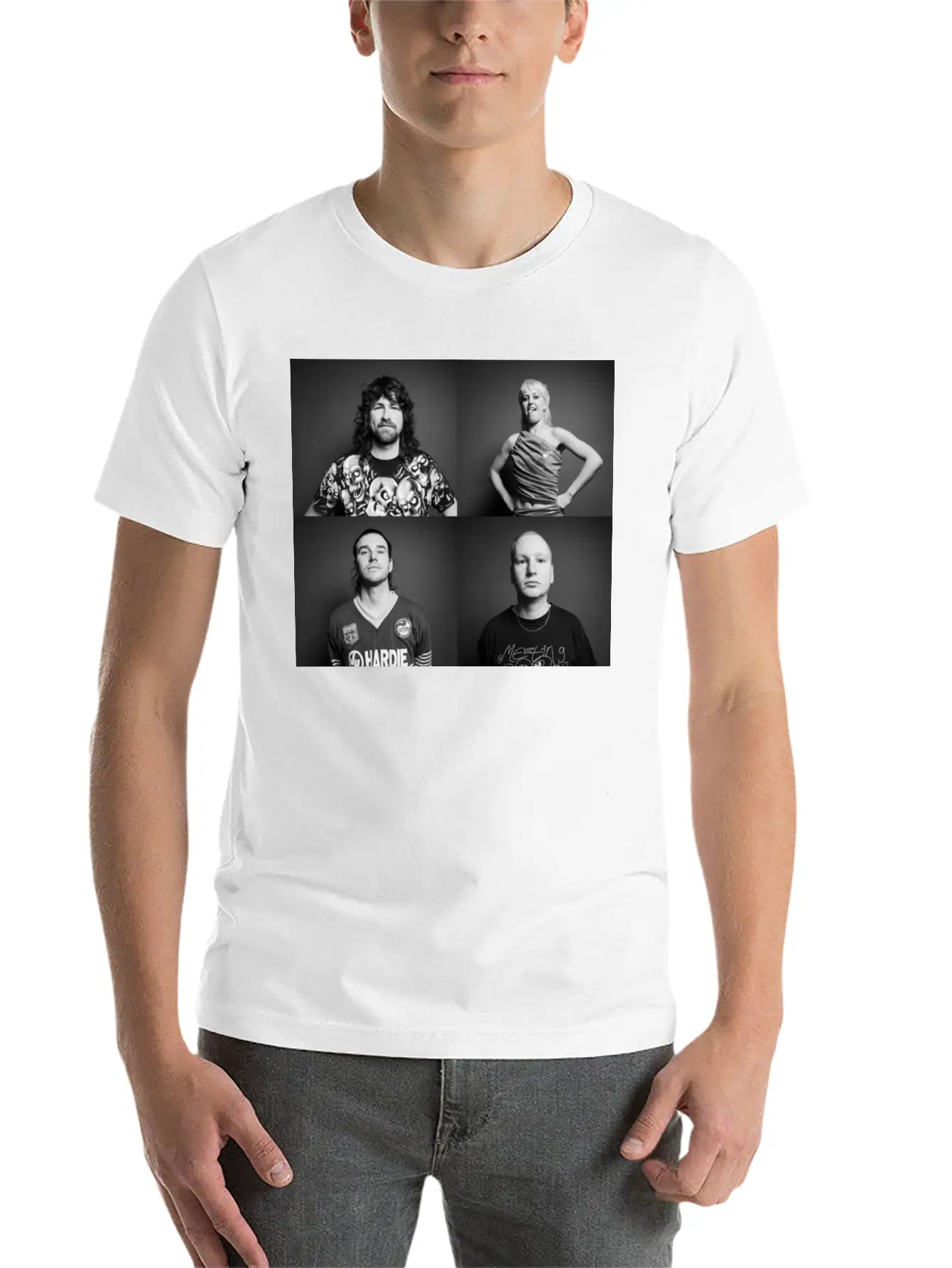 Amyl And The Sniffers Sticker Classic Fit Graphic Tee For Daily Comfort – Unisex Cotton Shirt