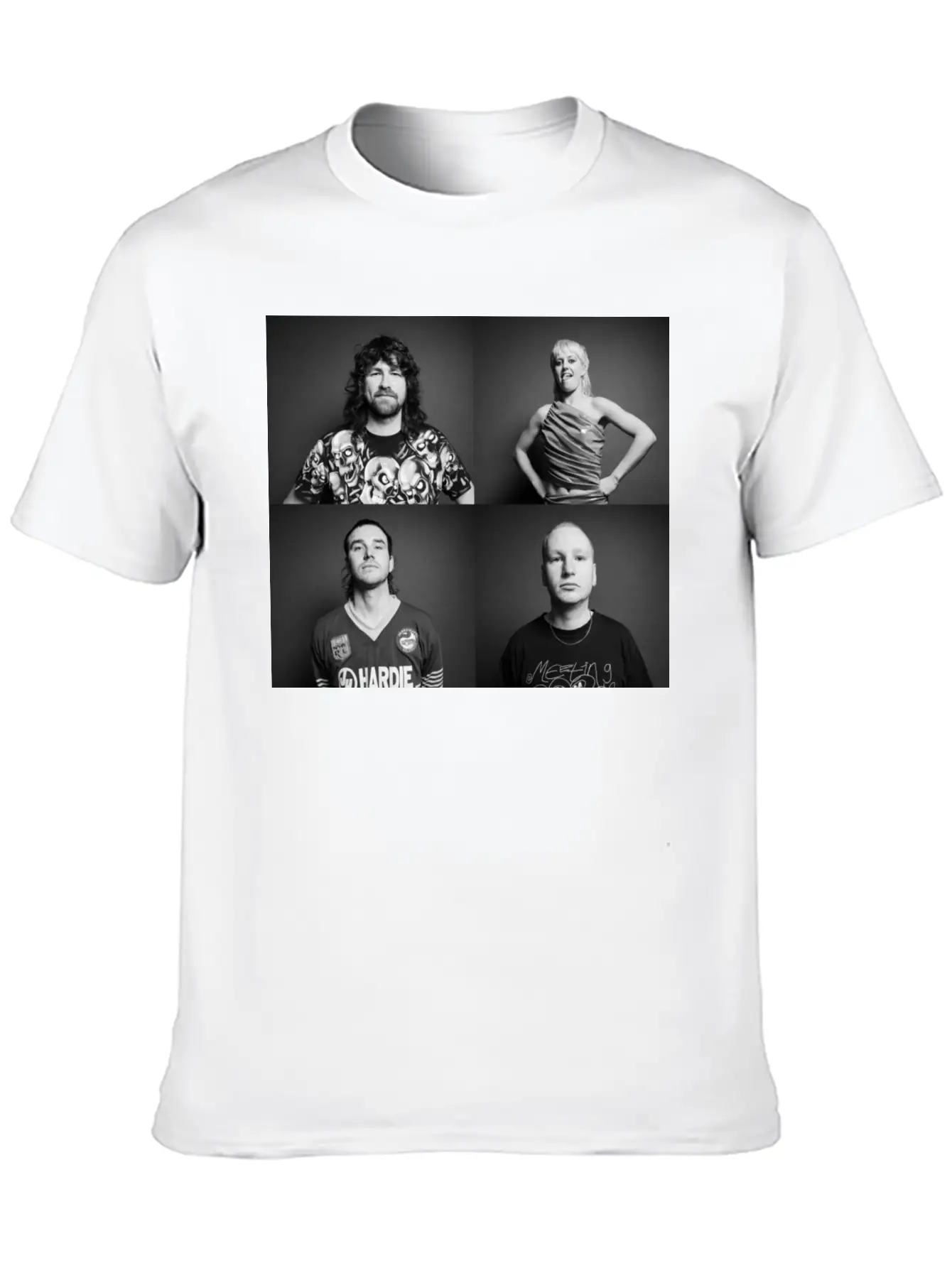 Amyl And The Sniffers Sticker Classic Fit Graphic Tee For Daily Comfort – Unisex Cotton Shirt