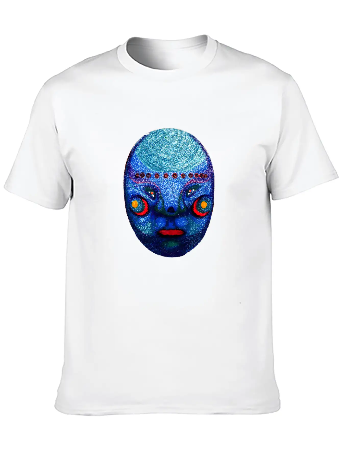 An Alien Head Classic Crew Neck Graphic Tee – Everyday Minimal Look